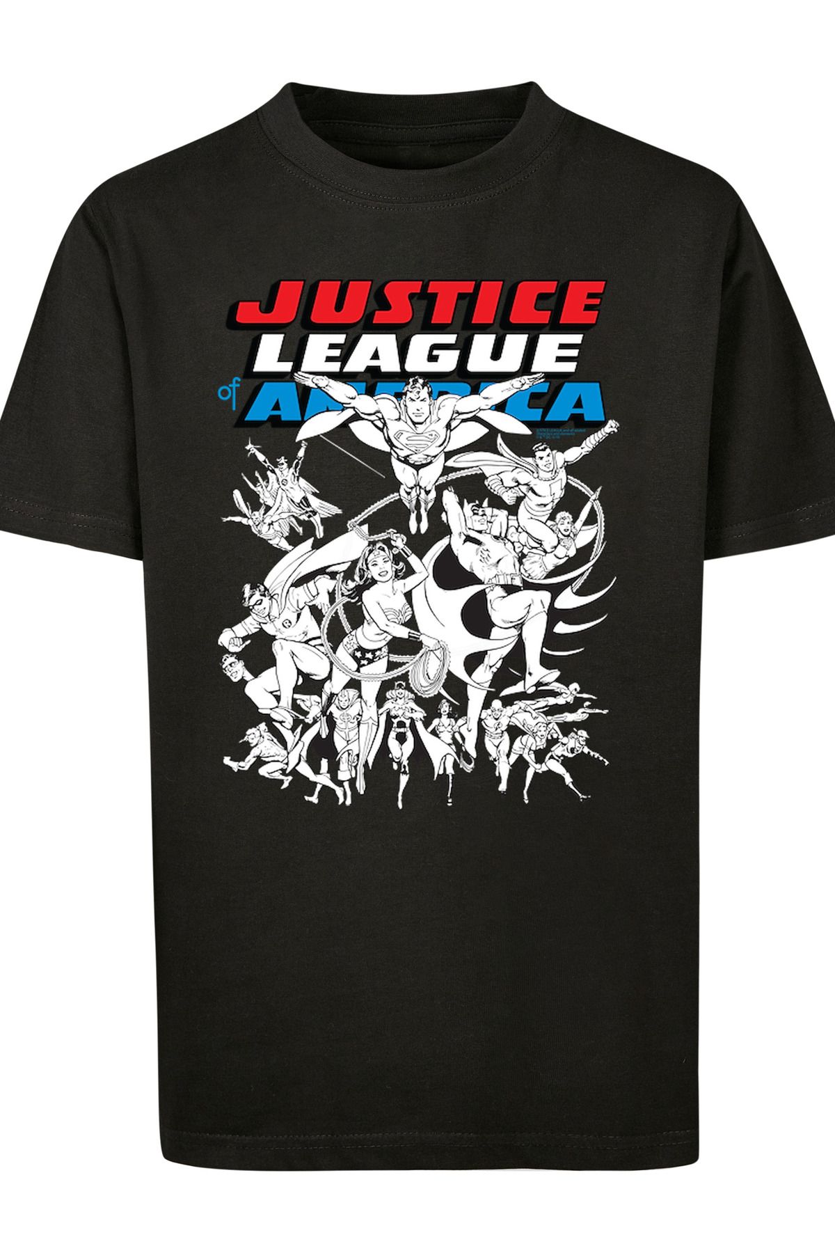 mit League F4NT4STIC Trendyol der - Mono-Action-Pose Basic-T-Shirt Kinder für Kinder Justice