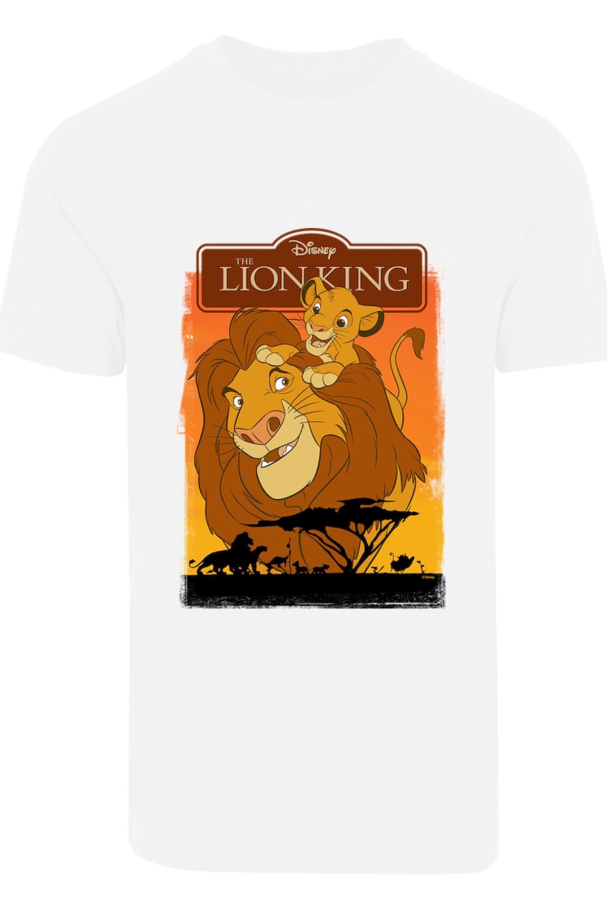 Herren Der F4NT4STIC und T-Shirt König Disney Mufasa Rundhals Trendyol Löwen - mit Simba der