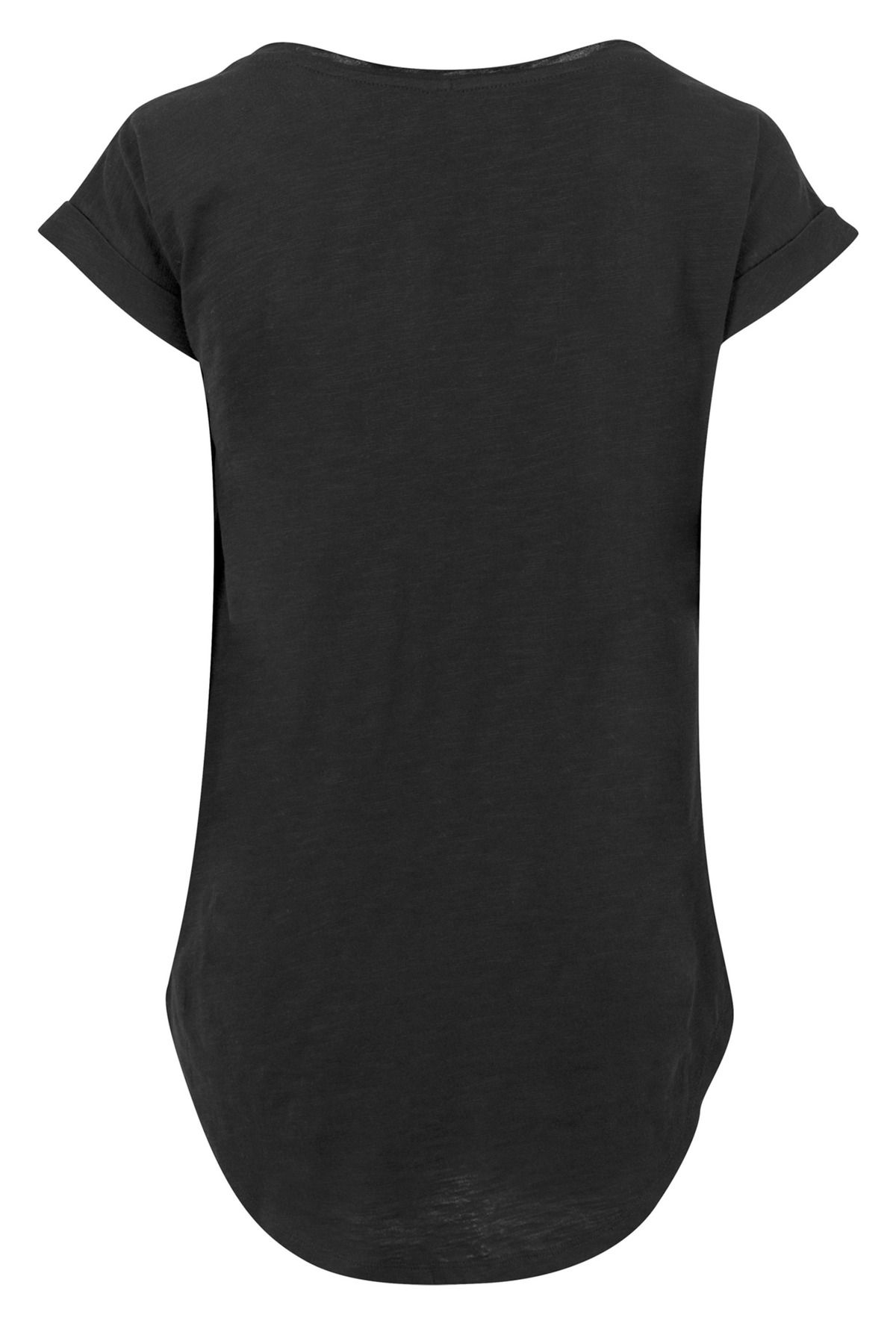 F4NT4STIC Damen Suicide Squad T-Shirt Trendyol - für langem Harley Totenkopf-Emblem Quinn Damen Slub- mit