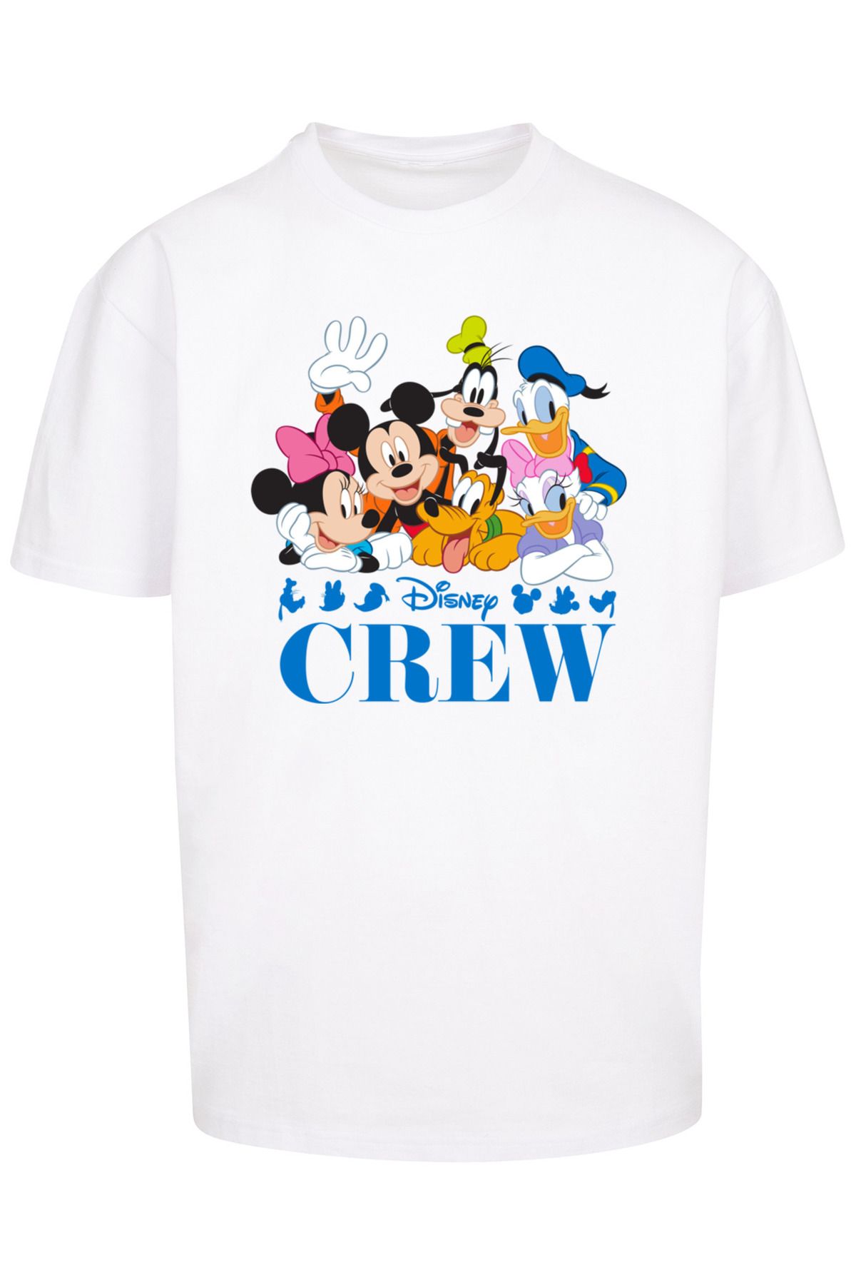 Ermäßigung F4NT4STIC Herren Tee Oversize Disney - Heavy Disney Trendyol mit Mouse Mickey -BLK Friends