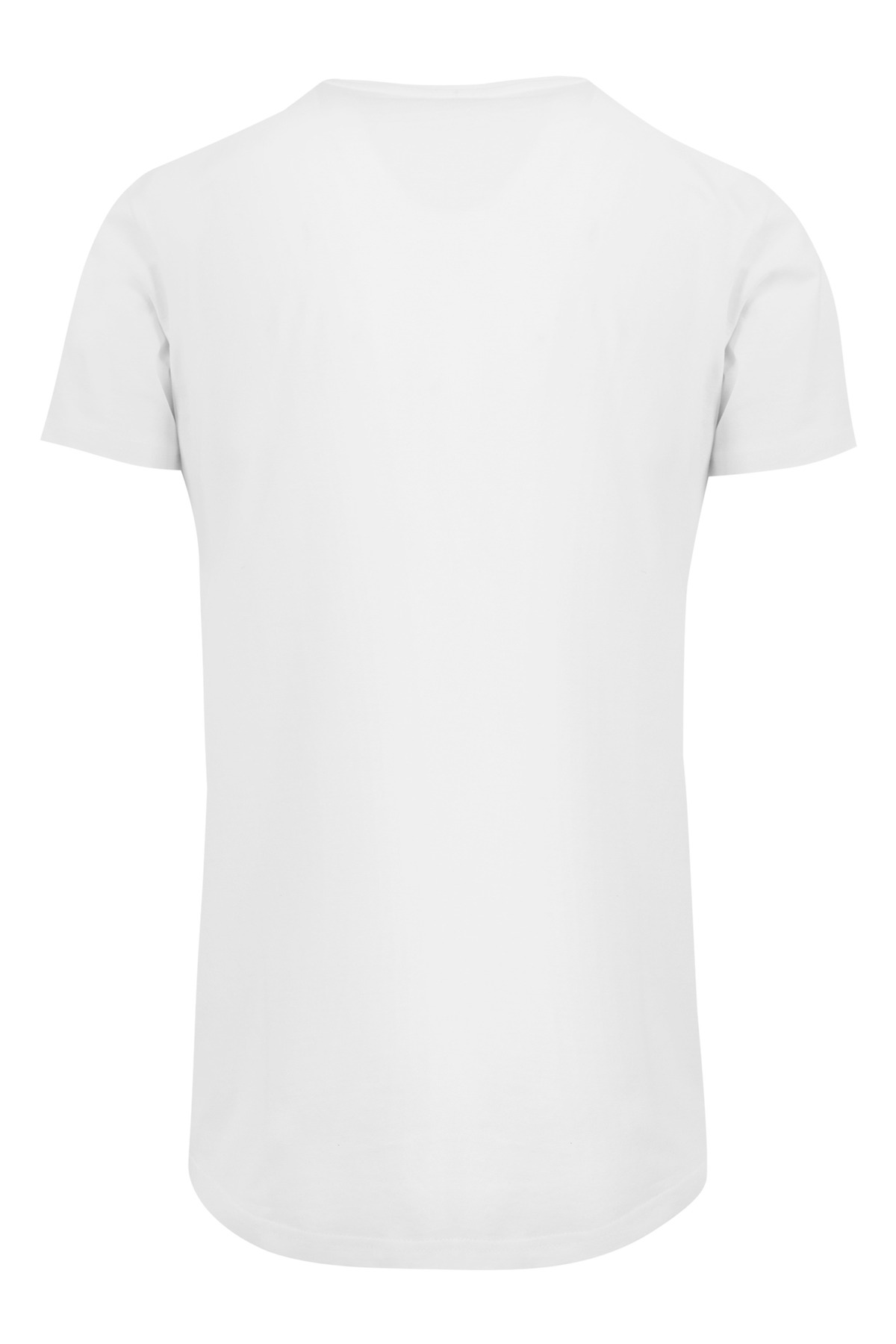 T-Shirt Regular Fit Weiß - - - F4NT4STIC Trendyol