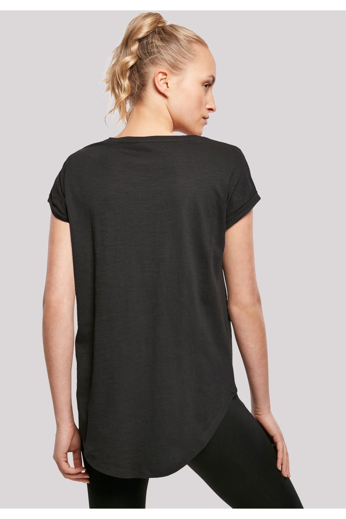 F4NT4STIC-Damen Disney Frozen 2 Elsa Nokk Silhouette mit Ladies Long Slub Tee 5