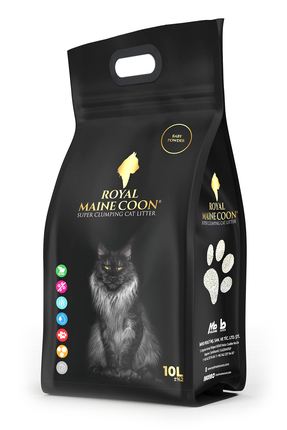 Royal Maine Coon Süper Emiş Gücüne Sahip Bebek Pudrası Kokulu Perlit Kedi Kum...