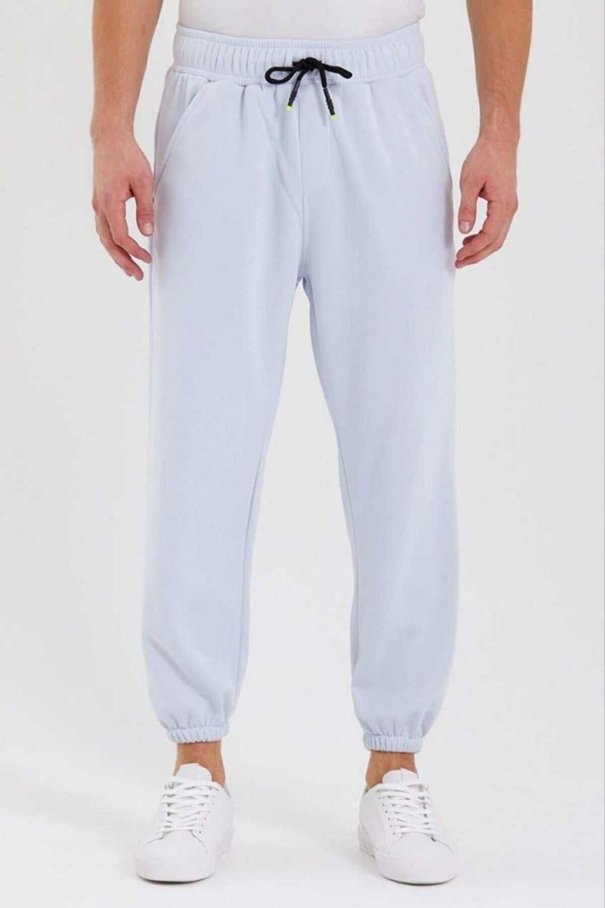 White plain online joggers