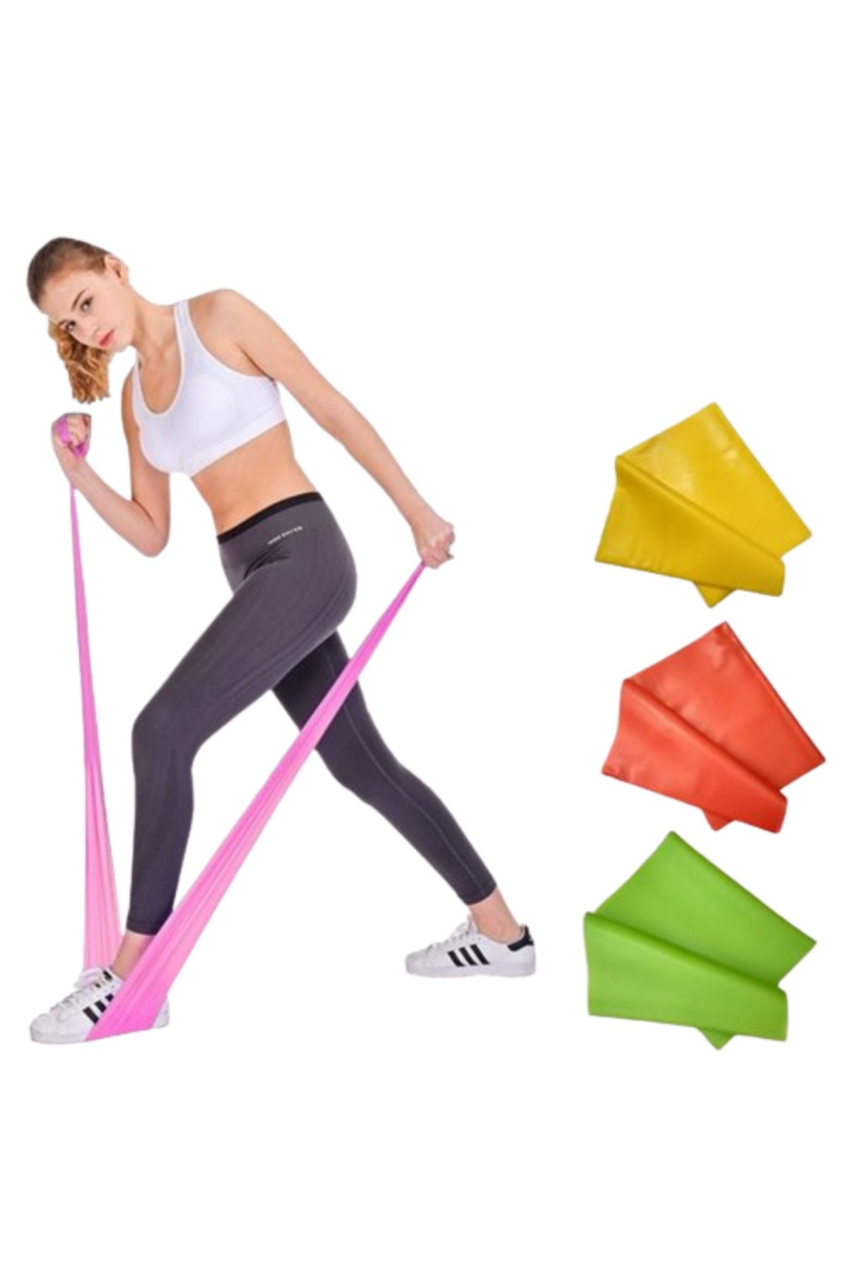 Boxed Pilates Band-Resistance Rubber