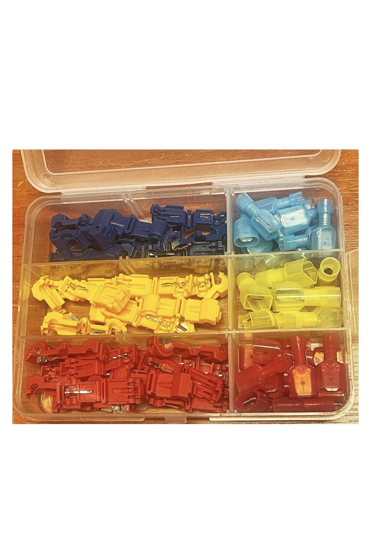 maasco-(74 Pieces) T-Socket quick and easy cable splicing set without cutting cables 3