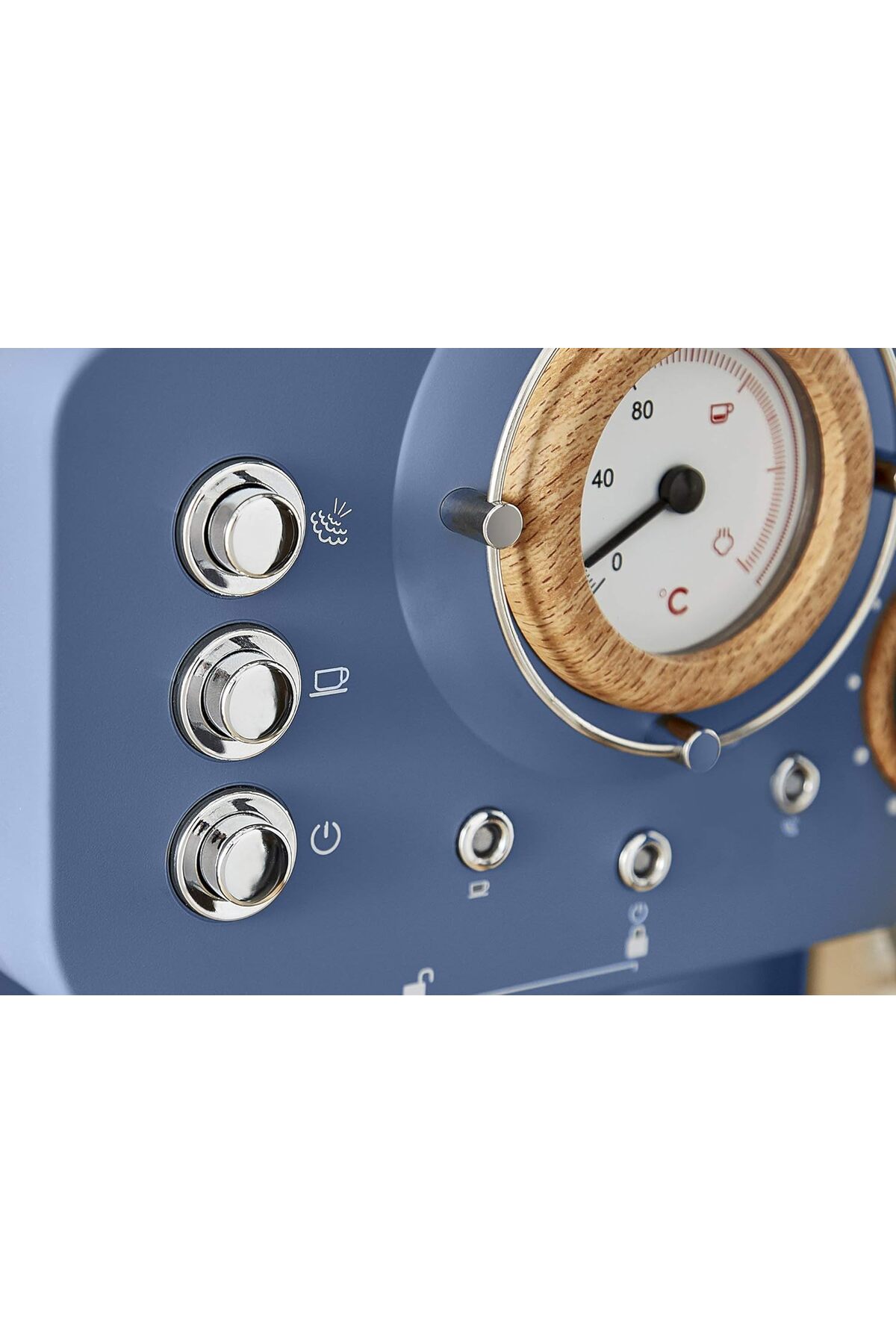 Swann Swan SK22110BLUN Nordic Espresso Kahve Makinesi, Süt Köpürtücülü