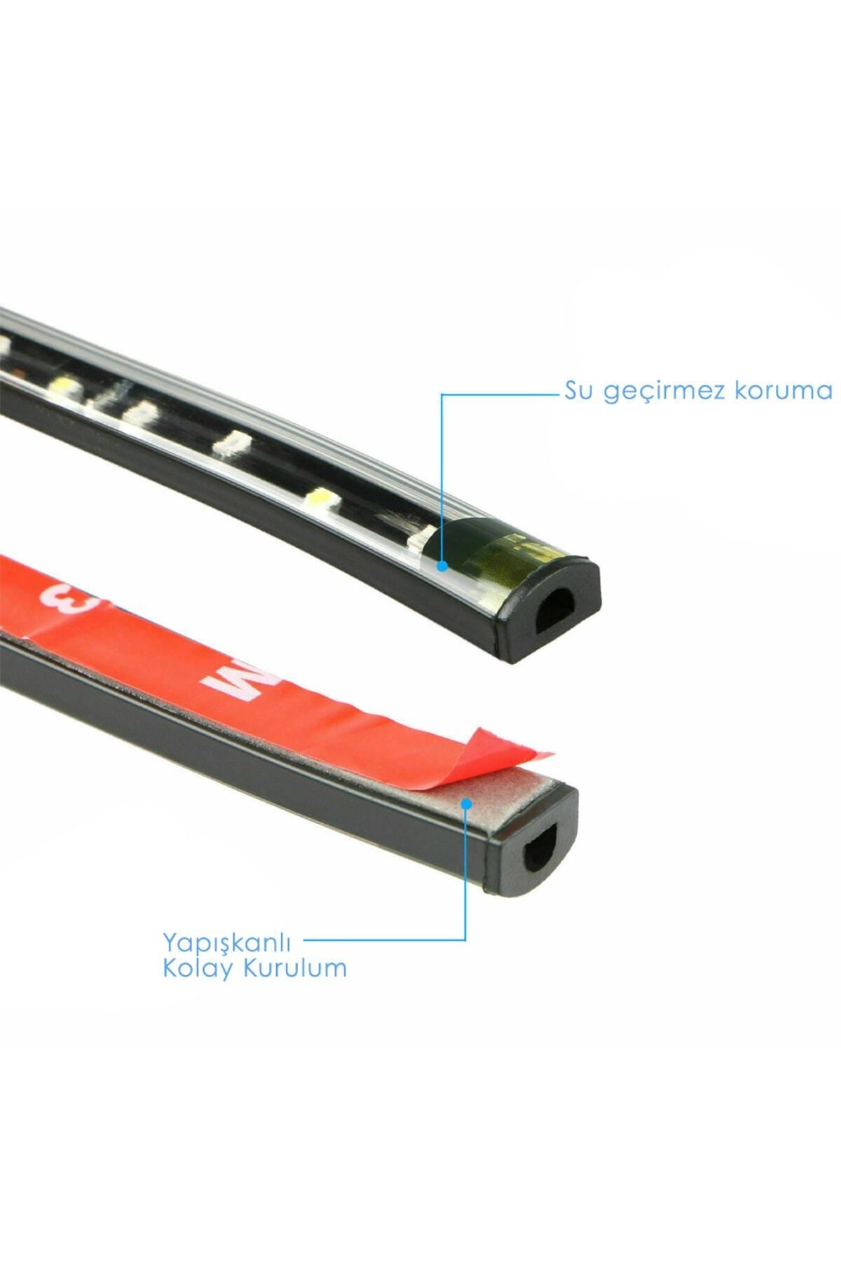 C9-12 مدخل ولاعة سجائر LED من هيونداي، 4 مصابيح LED يمكن التحكم فيها من خلال RGB، حساسة للصوت أسفل القدم 6