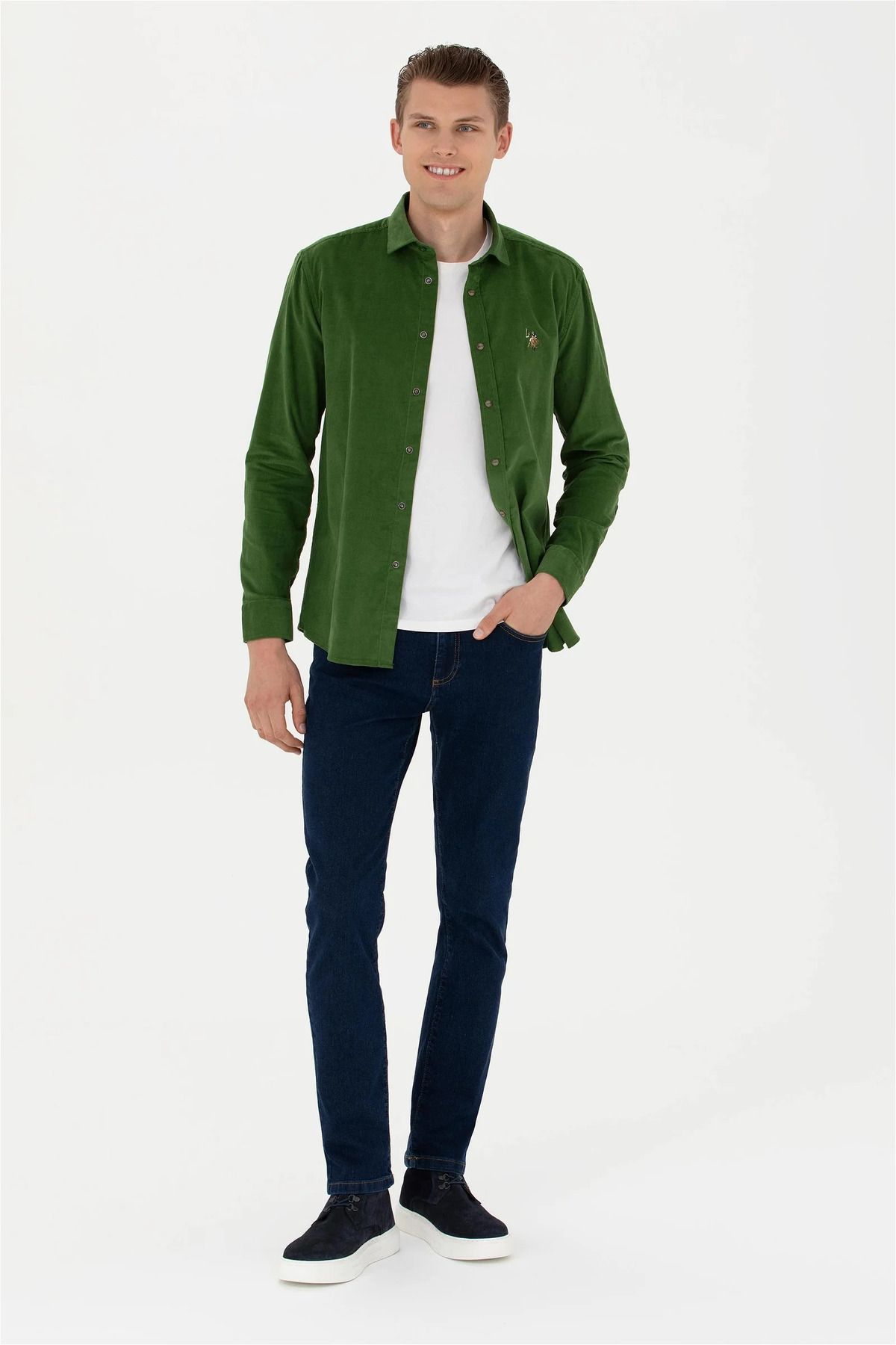 Us polo assn corduroy jacket top
