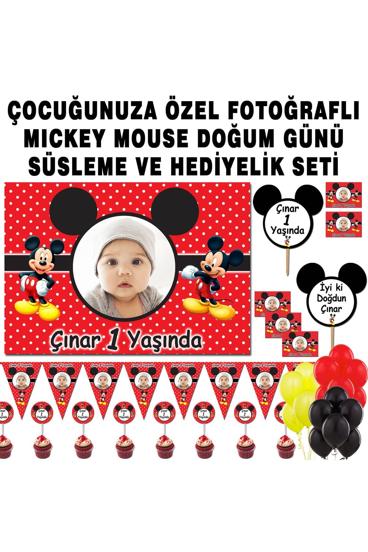 mickey mouse doğum günü arka plan png