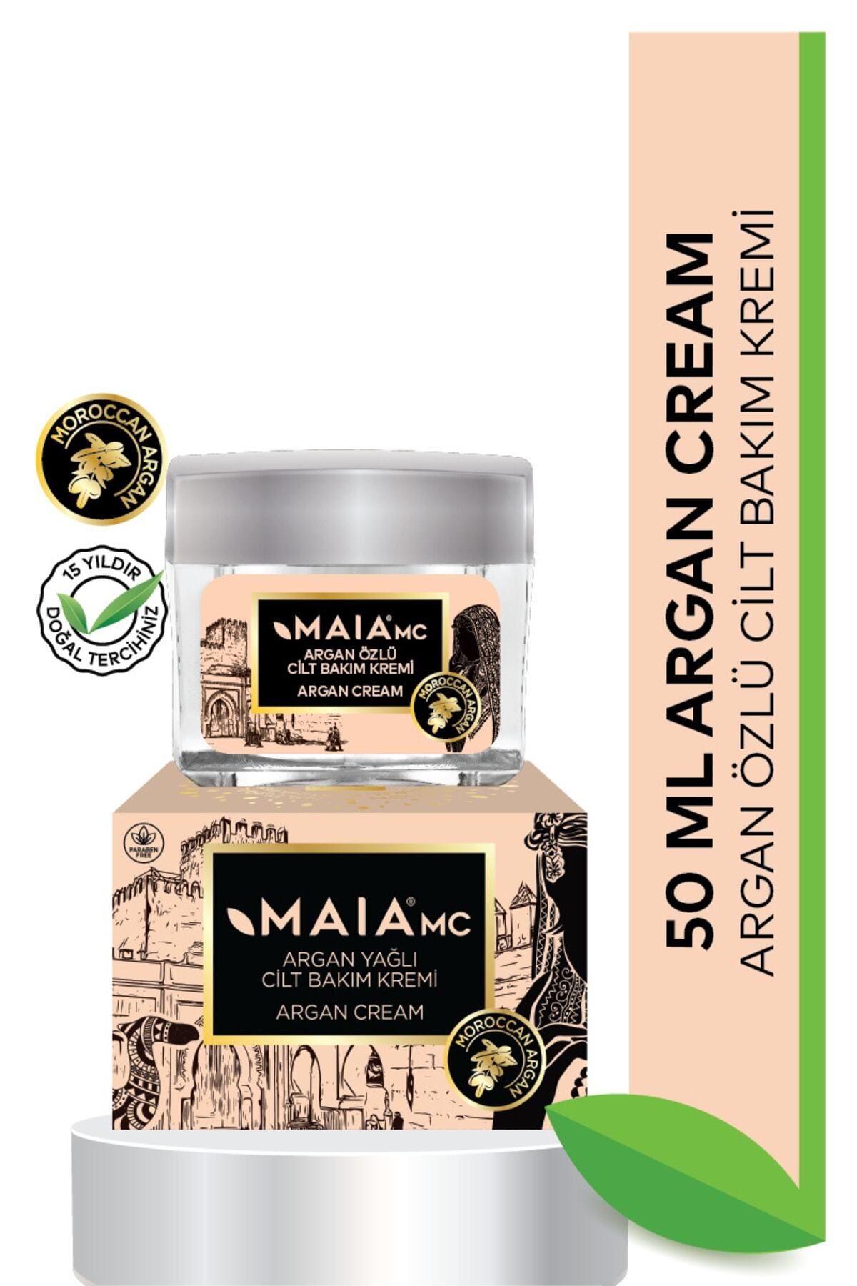 Maia mc-50 Ml Argan Extract Skin Care Cream 1