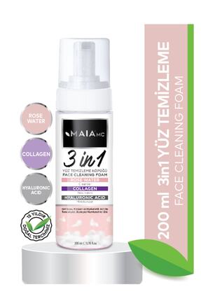 Maia mc 3in1 Yüz Temizleme Köpüğü 200 Ml