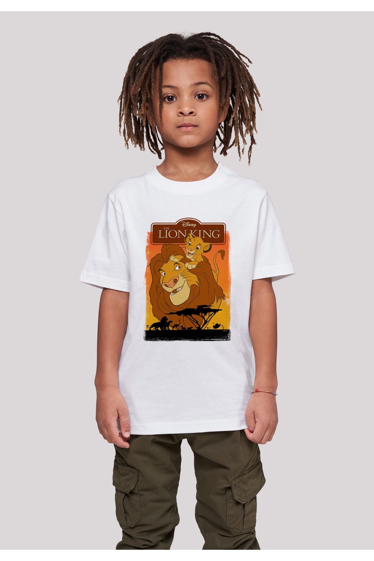 Mufasa und mit Shirt Basic-T- - der Trendyol F4NT4STIC Kinder Kinder Simba Der König für Löwen Disney