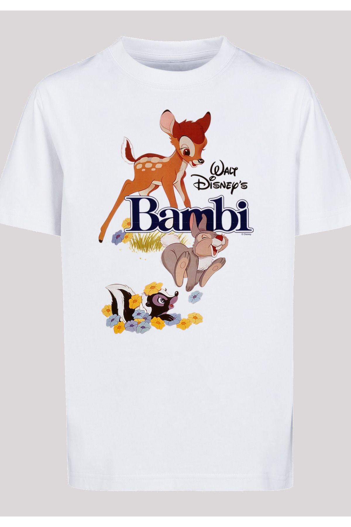 Kinder-Basic-T-Shirt Kinder-Bambi-Poster - mit Trendyol F4NT4STIC