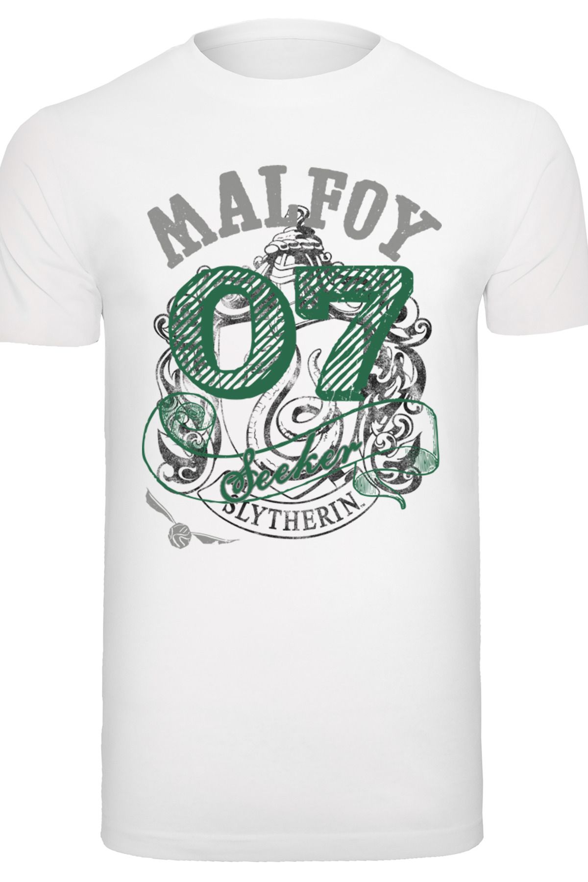 F4NT4STIC Herren Harry Draco T-Shirt Malfoy Trendyol - mit Potter Seeker Rundhals