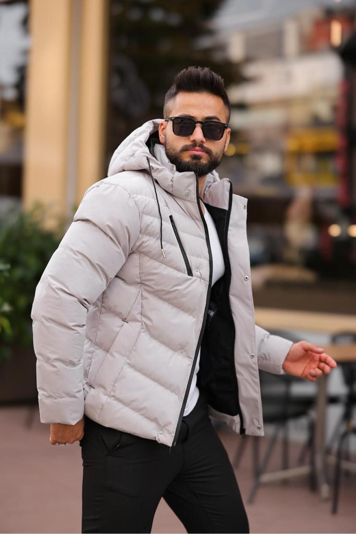 DOXGER-SEYYAR HOODED WINTER MEN'S COAT 3