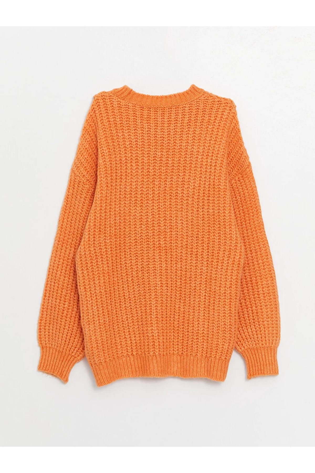 LC Waikiki-LCWAIKIKI Maternity Crew Neck Plain Long Sleeve Maternity Knitwear Sweater 7