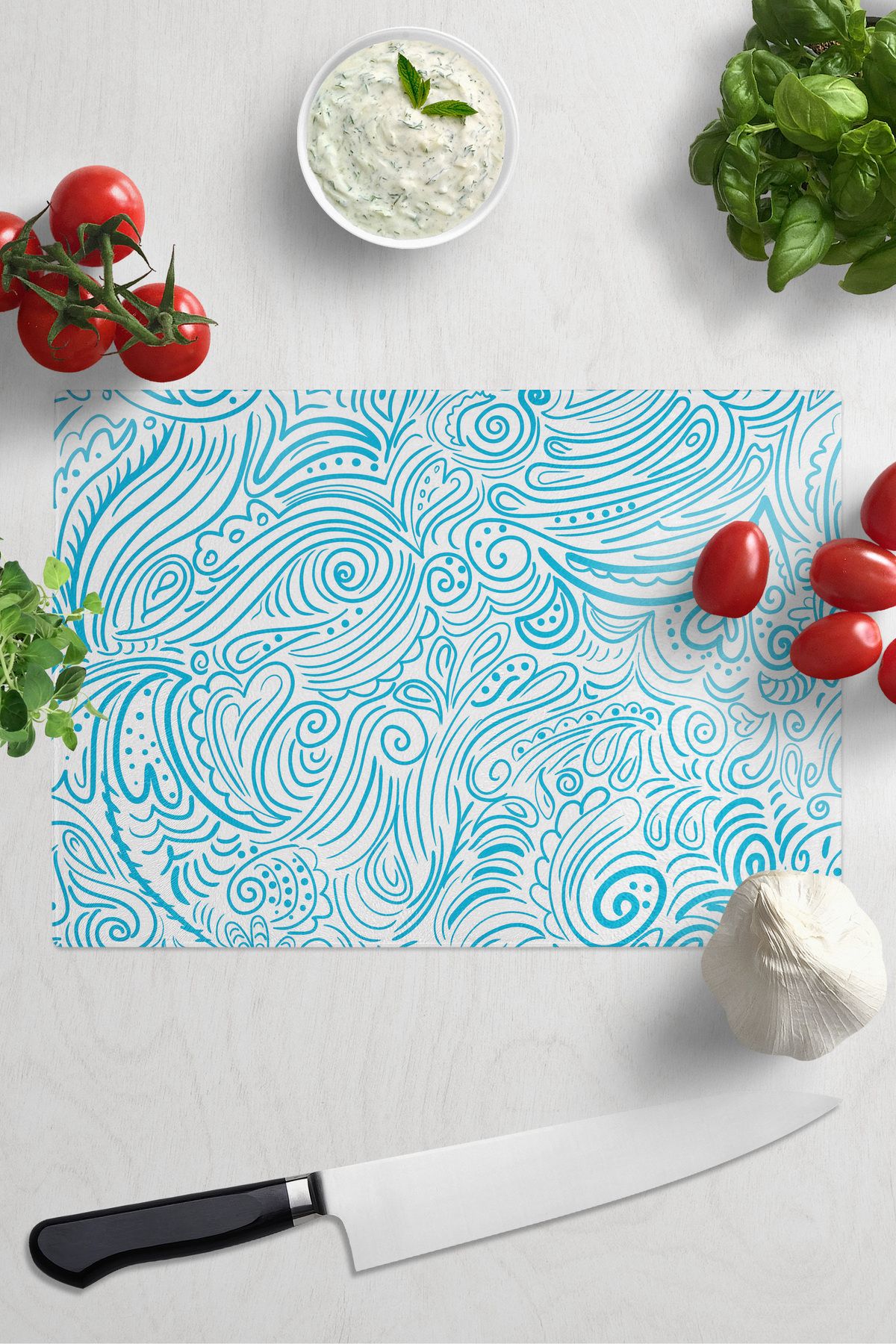 Glass deals chopping board