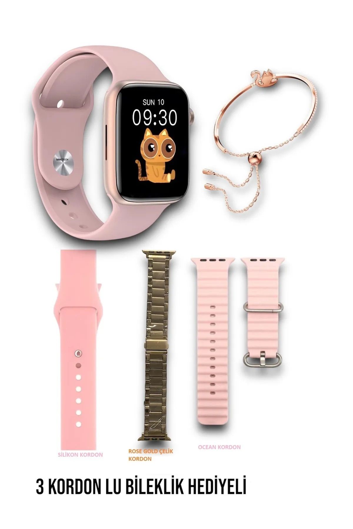 MT KADINLARIN FAOVERİSİ WATCH 9 G9MİNİ 41 MM AKILLI SAAT KONUŞMA ÖZELLİKLİ