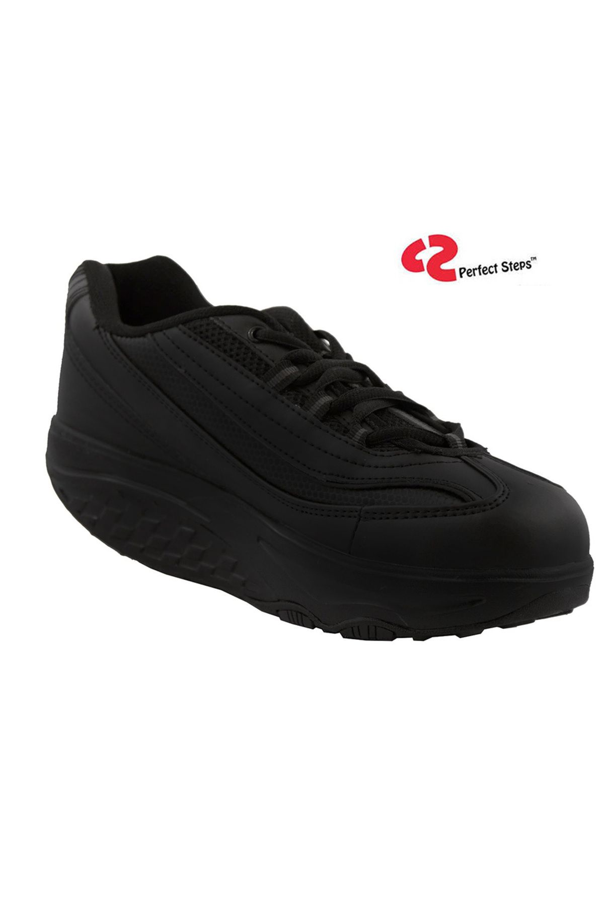 Perfect Steps-Unisex Natural Leather Fitness and Walking Sports Shoes Slimming Shoes with Special Design 5