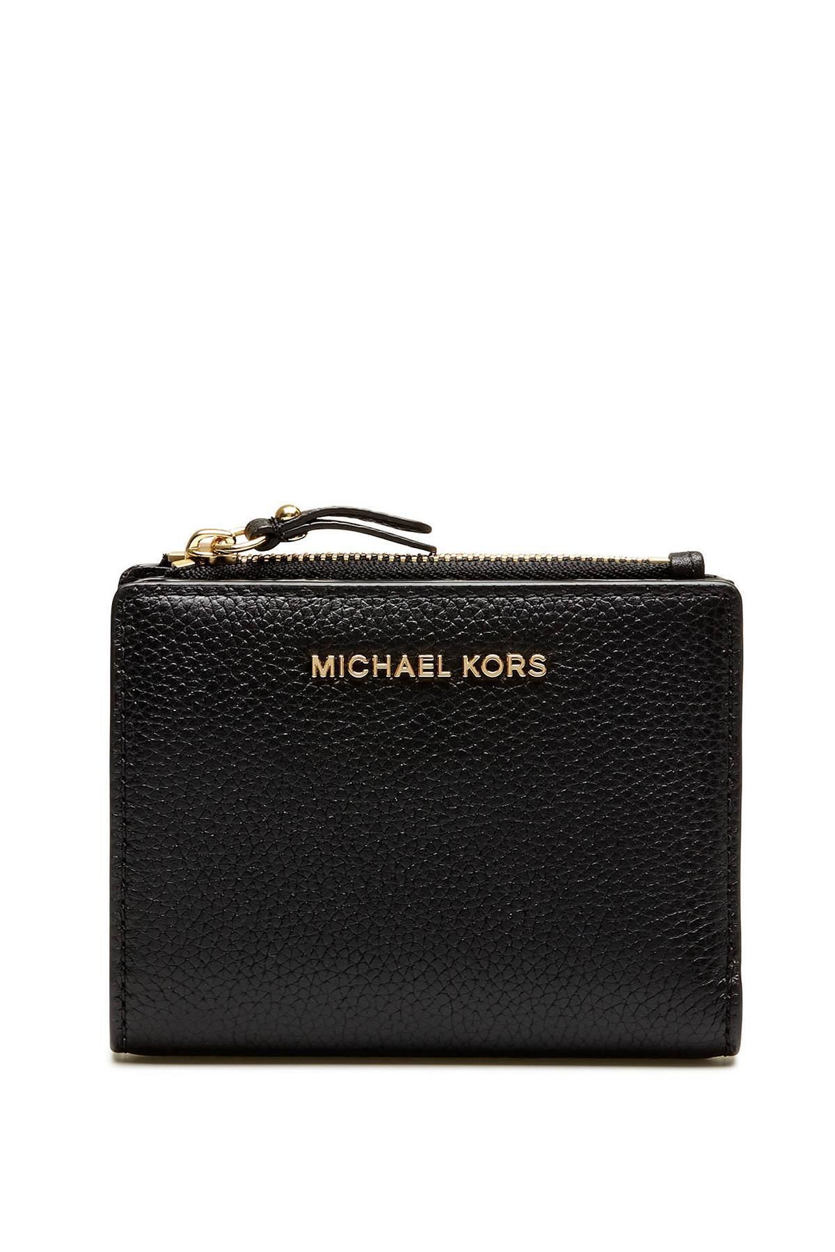 Mk wallet black new arrivals