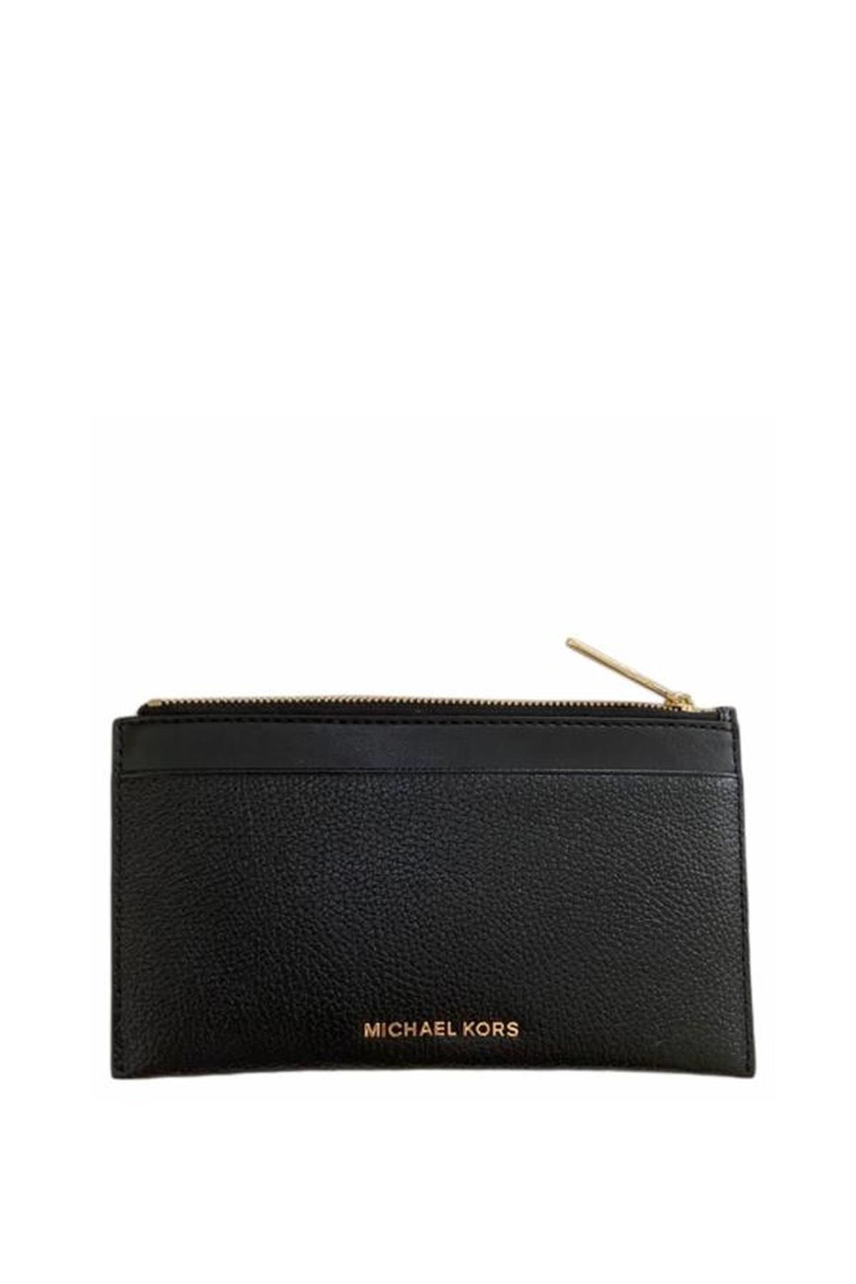 Mk shop black wallet