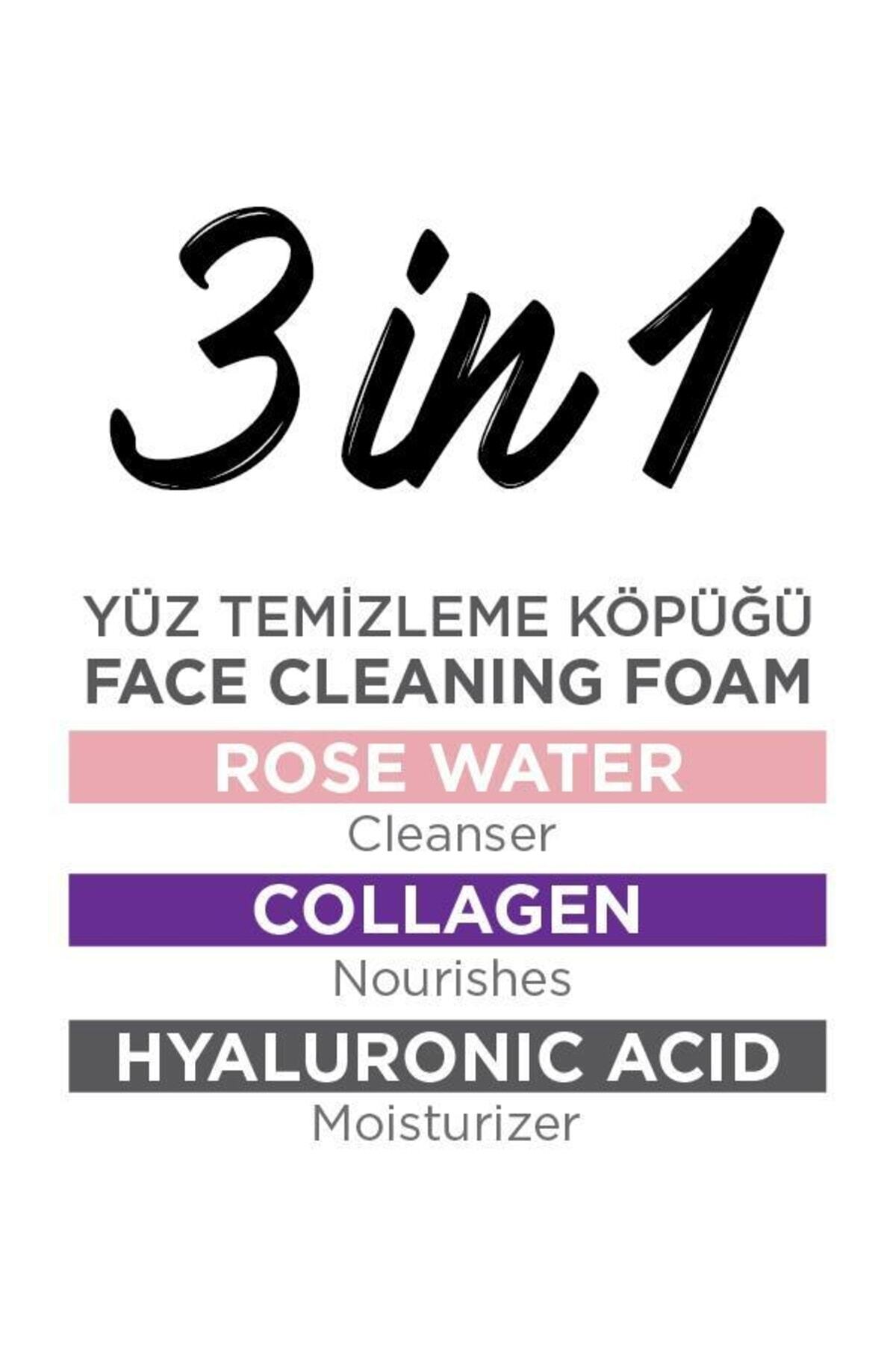 پاک کننده صورت   Maia mc | Maia Mc 3in1 Yüz Temizleme Köpüğü اورجینال - تصویر 2