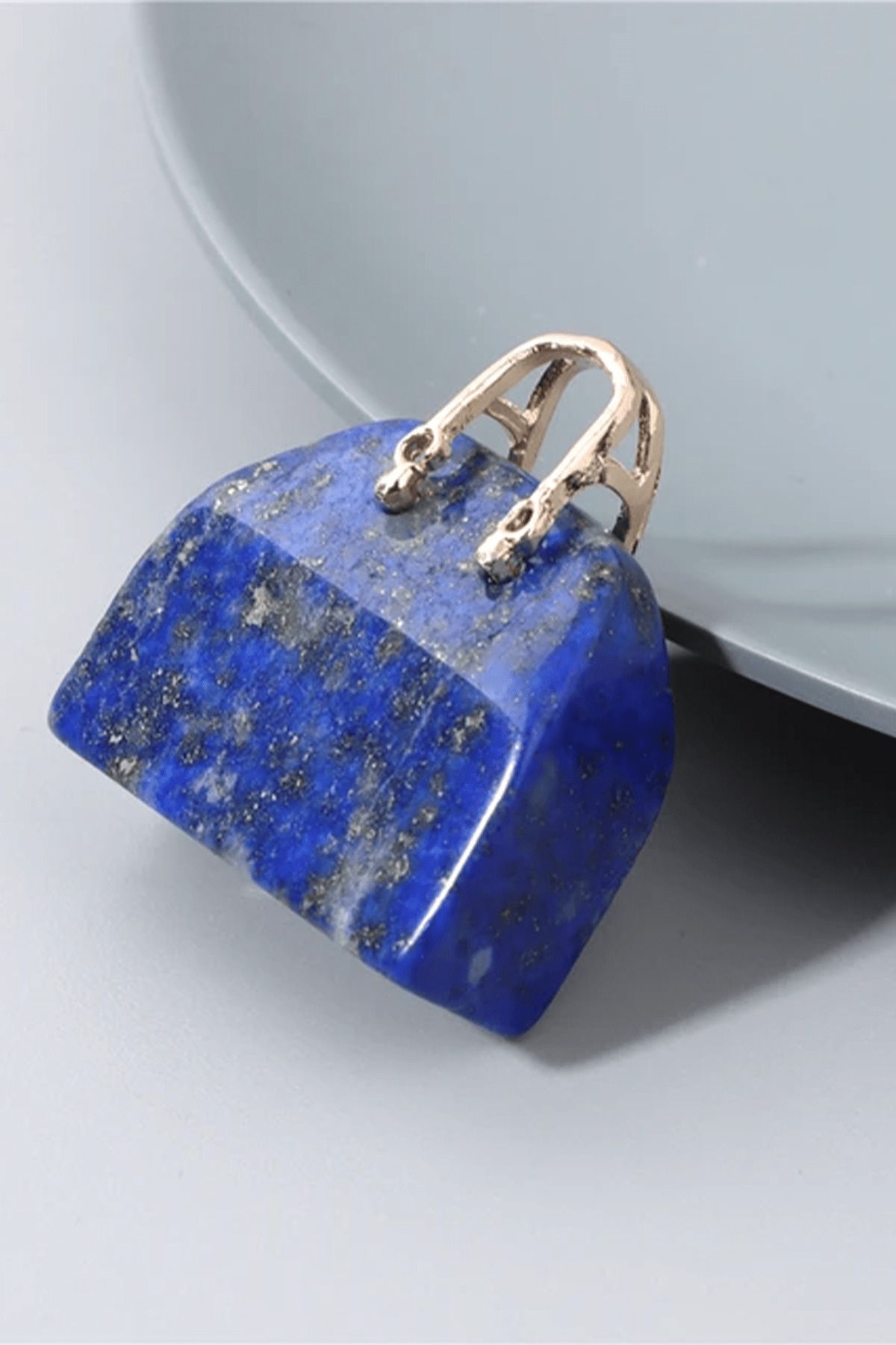 Vintage lapis shop lazuli necklace