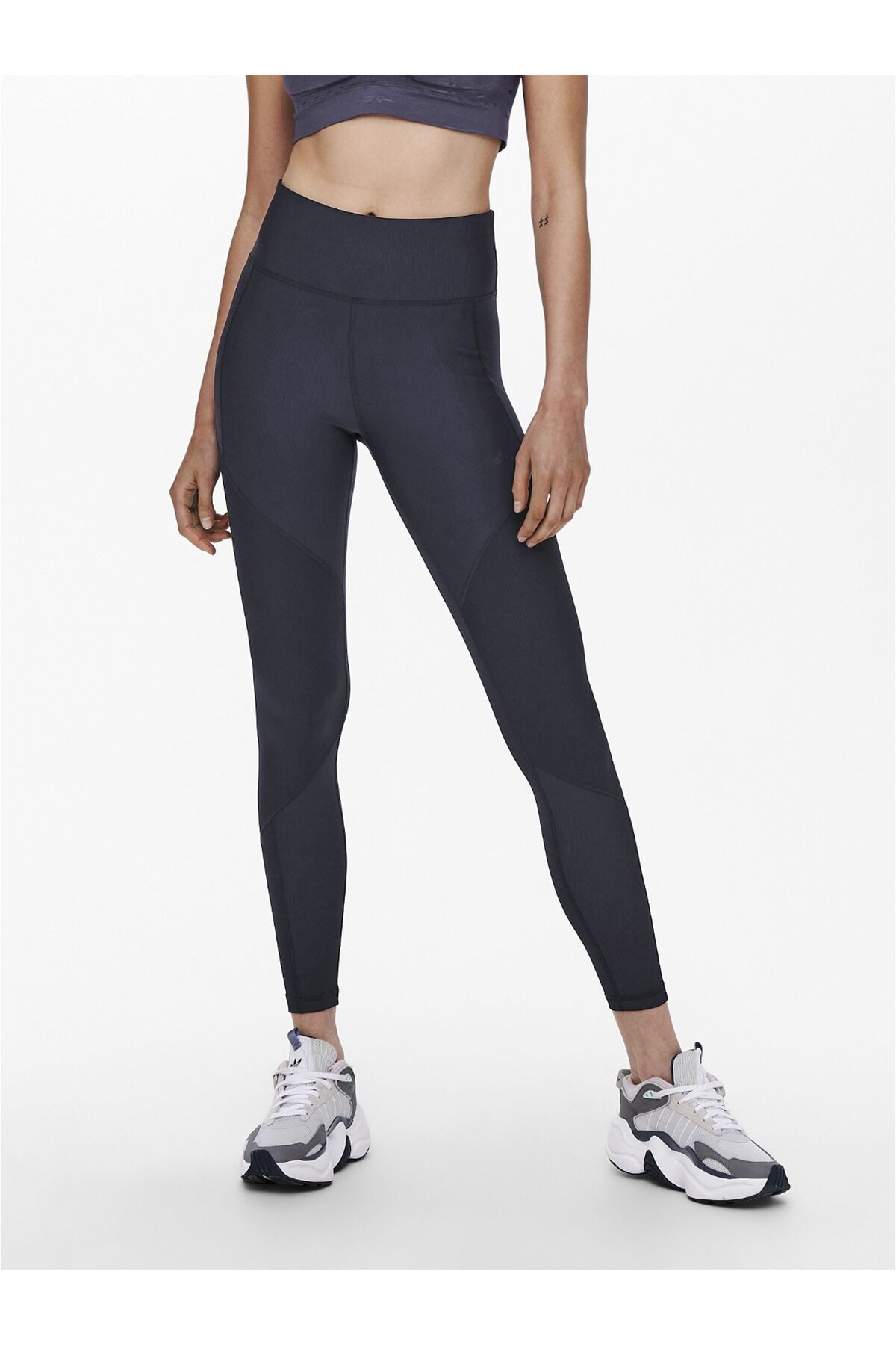 Only Play Sports Leggings Blue Normal Waist Trendyol