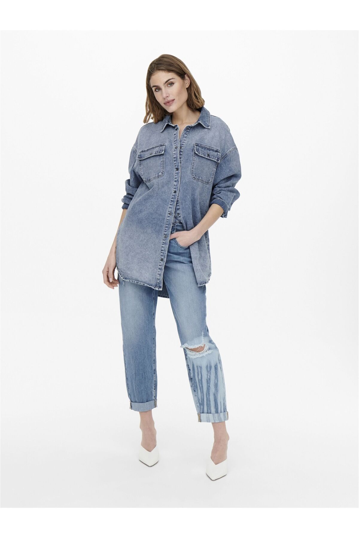 ONLY-Jeanshemd Onlkasia Jeanshemd 5