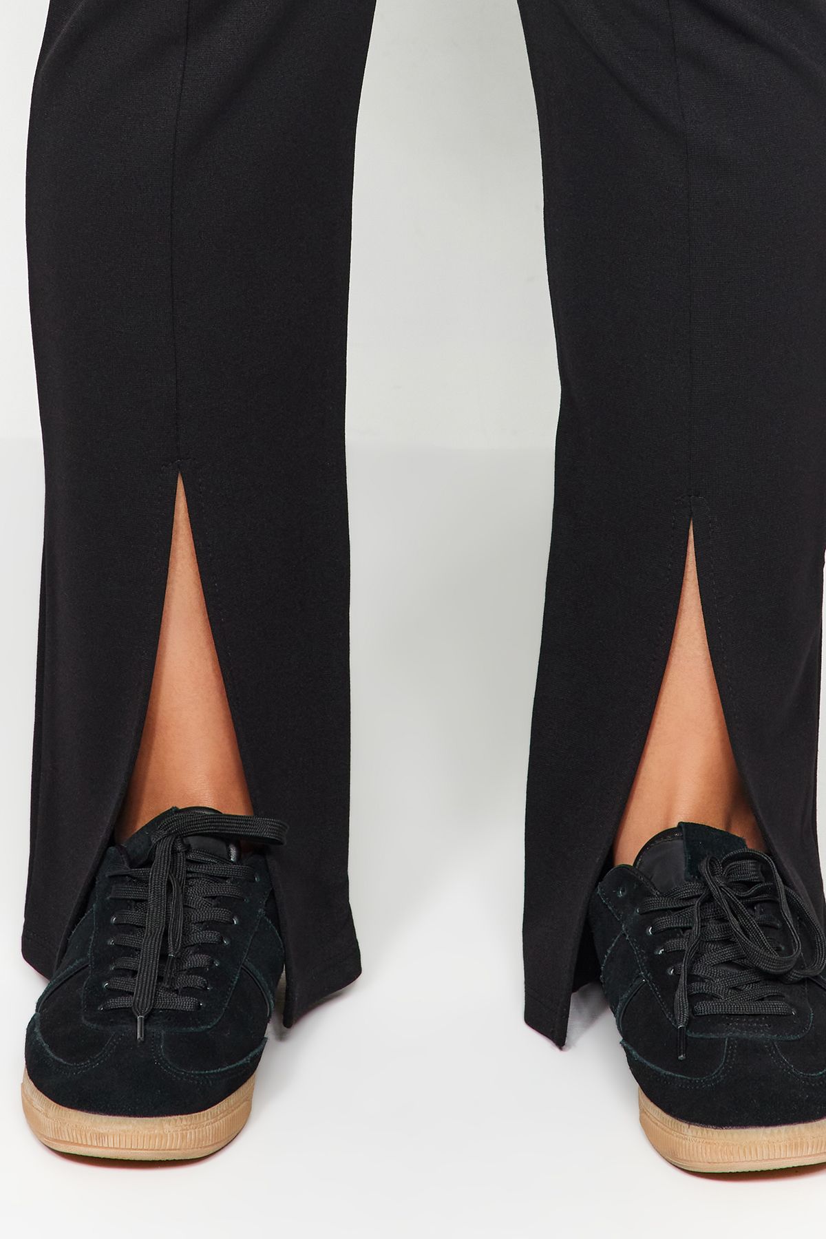 Trendyol Curve Plus Size Pants Black Skinny