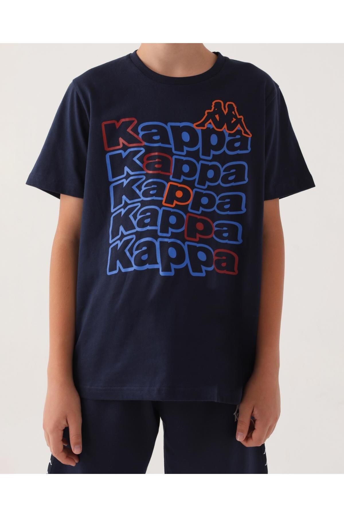 Kappa تی شرت معمولی با لوگو واستون پسرانه