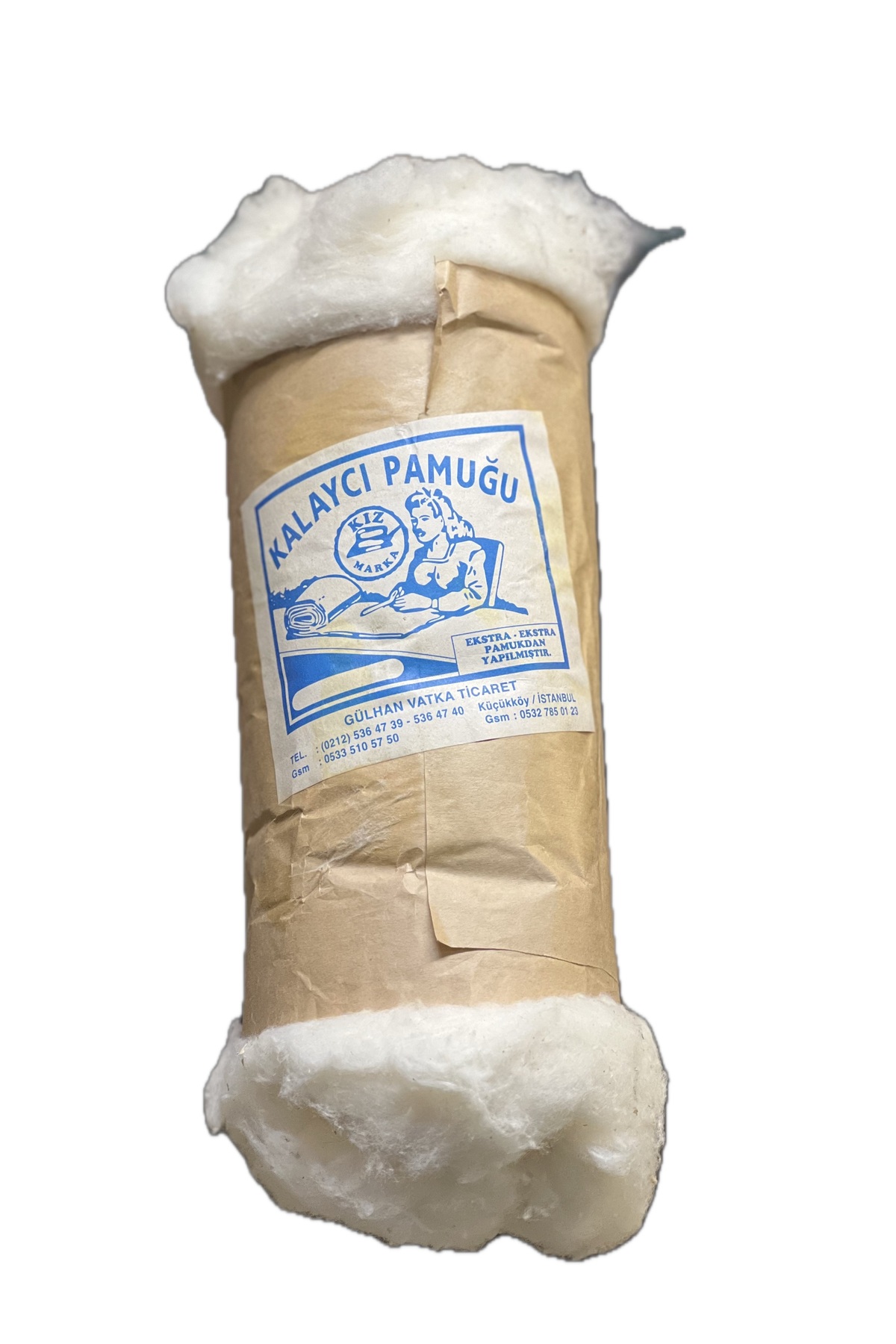 kopilininja Kalaycı Pamuğu Saf Pamuk (yaklaşık 0,25kg)