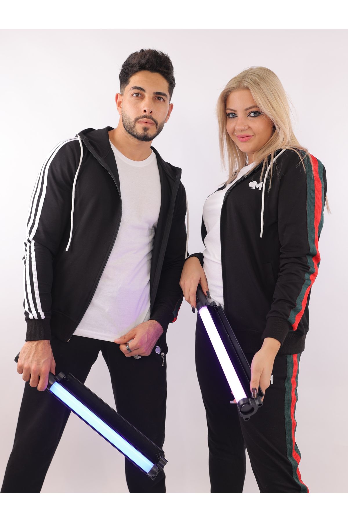 Matching adidas sweatsuit for couples sale