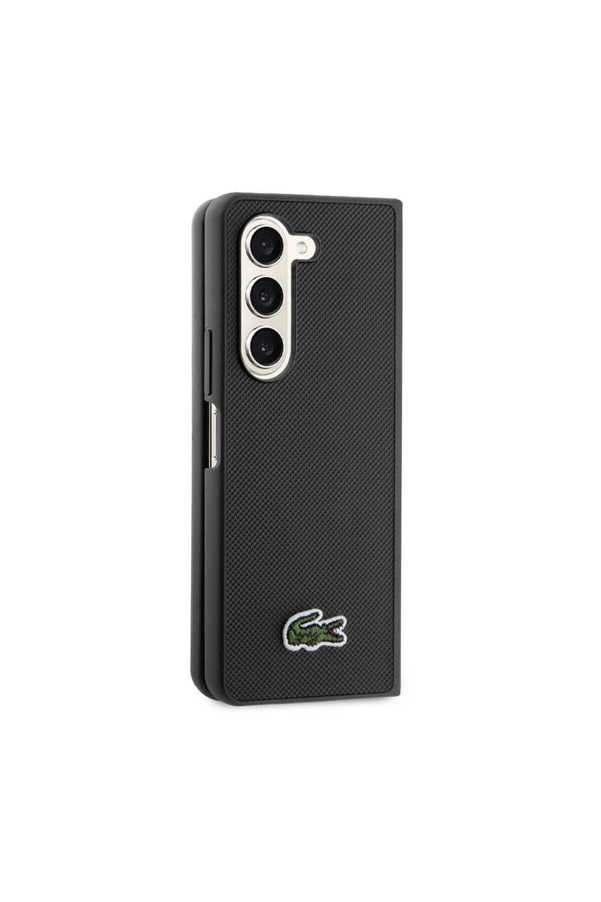 کاور و قاب چند رنگ Galaxy Z Fold 5 Case دارای مجوز PU PIKE STARTHELED SURVES با آرم تمساح نمادین Lacoste