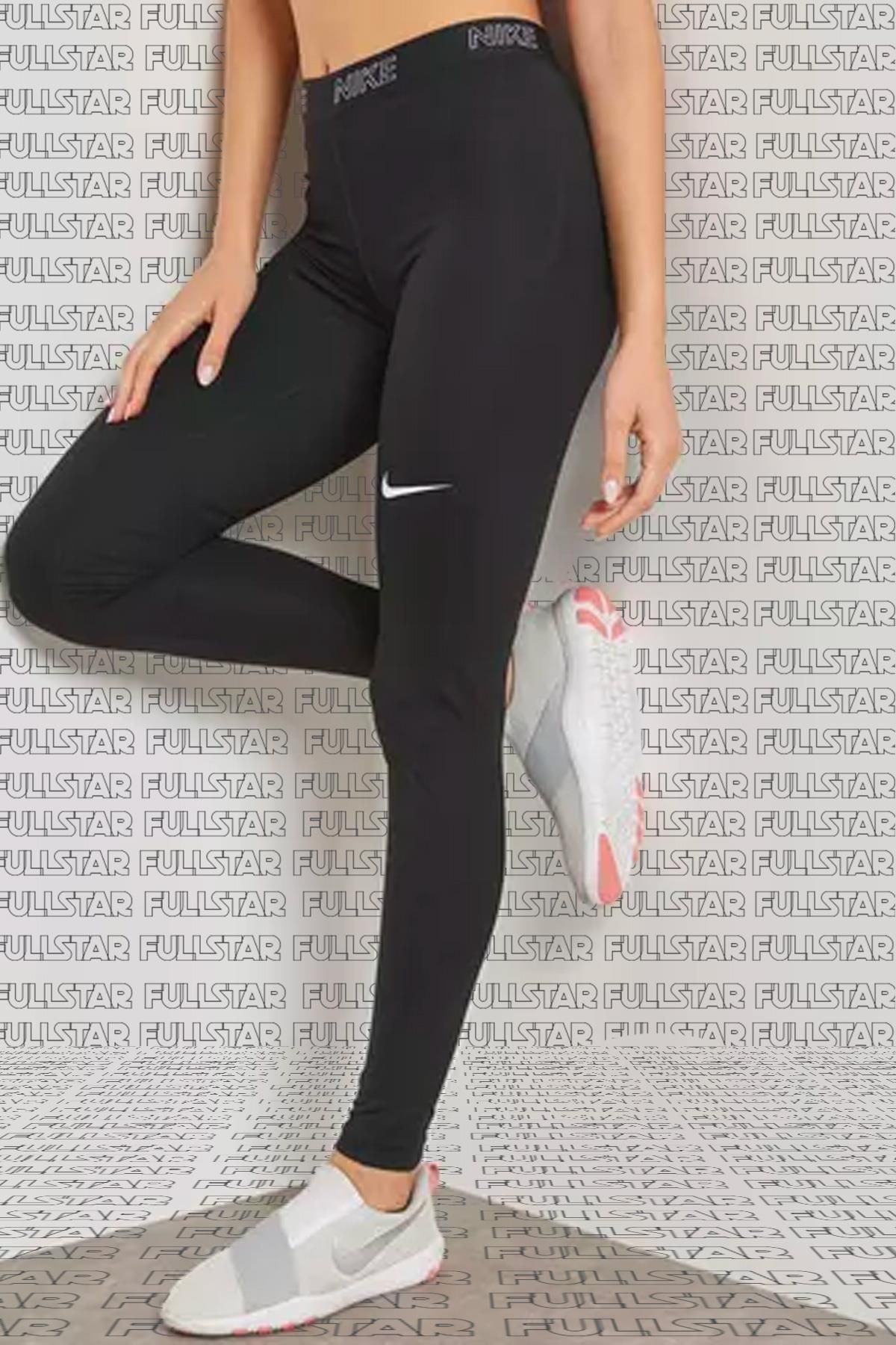 Nike Nike Victory Sportlegging Dames - Black/White