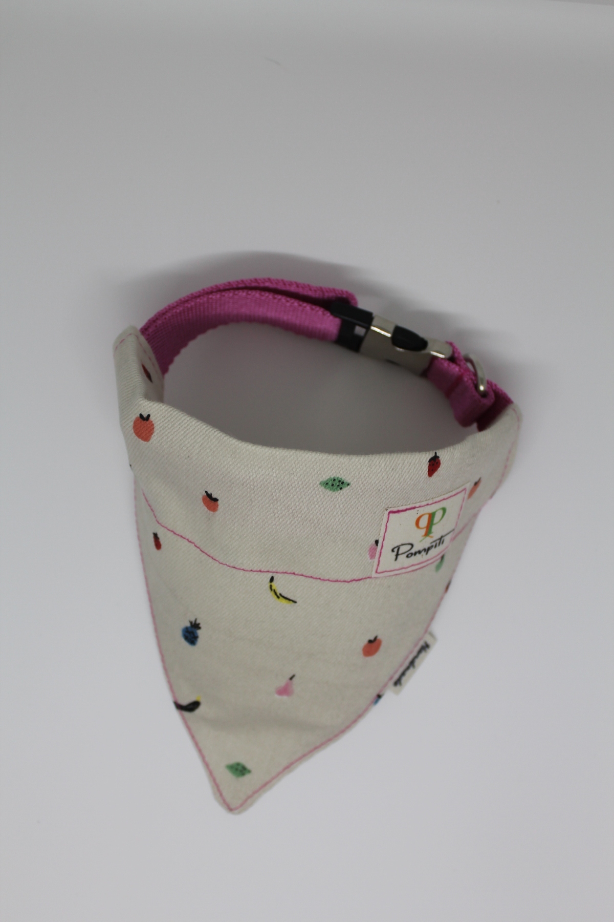 Ayarlanabilir ve Değiştirilebilir Evcil Hayvan Köpek Tasma ve Fular Desenli El Yapımı