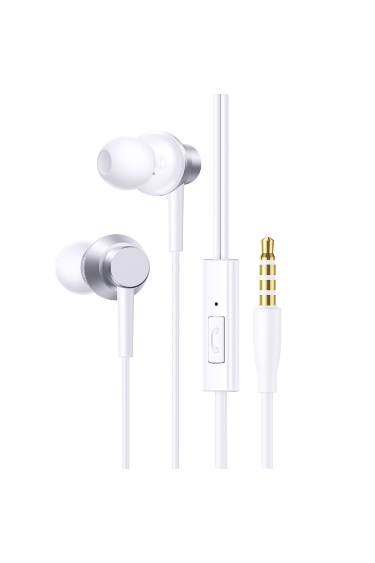 Encok HZ11 Kablolu Kulak İçi Kulaklık Beyaz