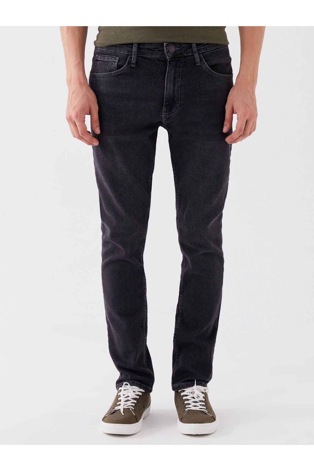 LC Waikiki-Ανδρικό τζιν παντελόνι Slim Fit 750 3