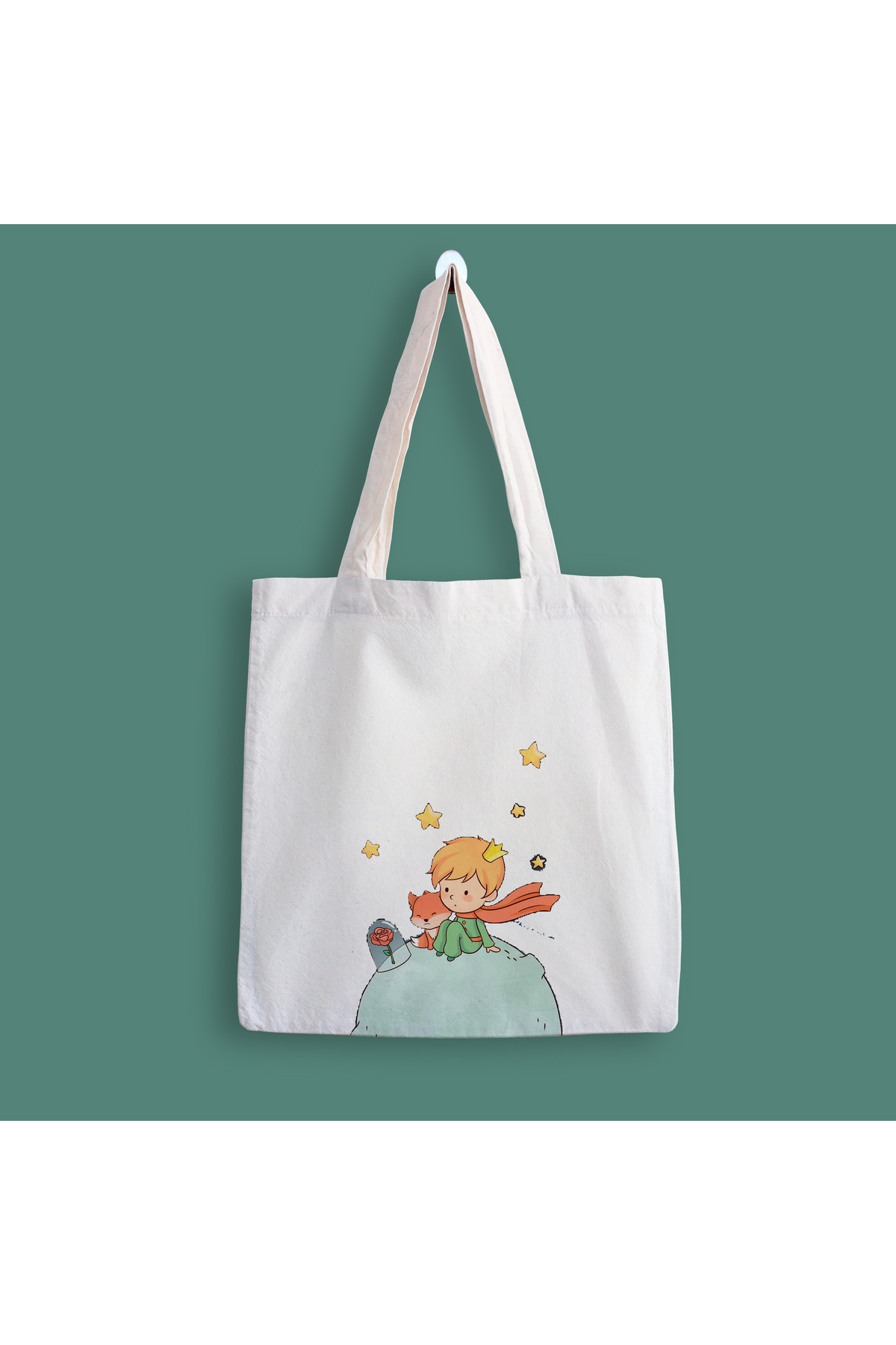 designedfy Little Prince Baskılı Bez Çanta