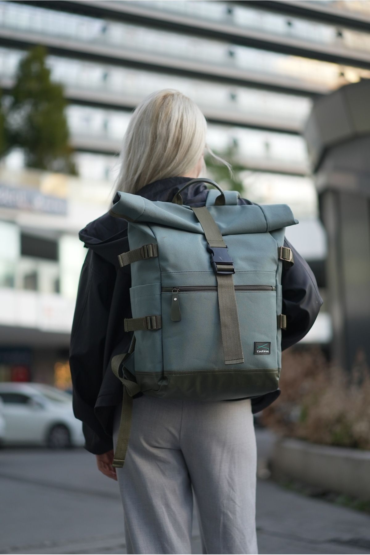 Peloton rolltop backpack shop