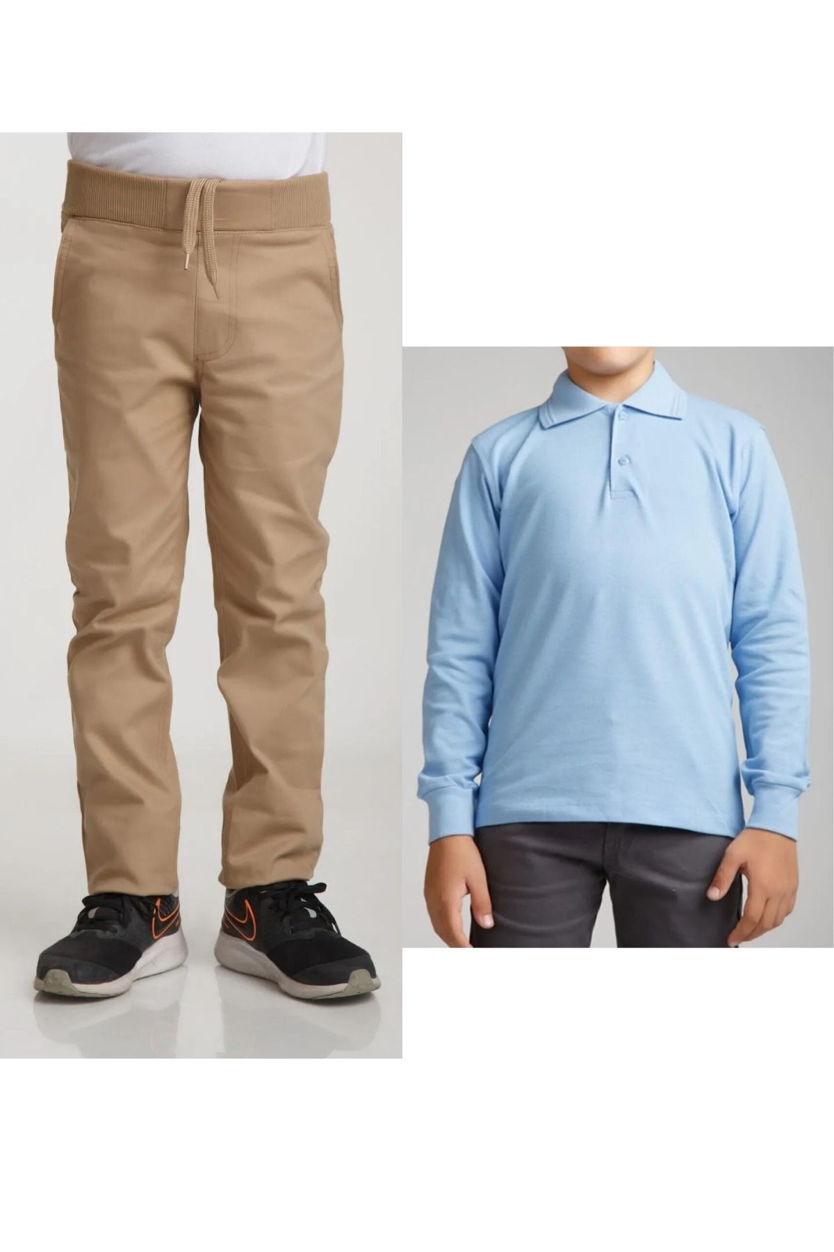 Khaki pants and polo hotsell shirt