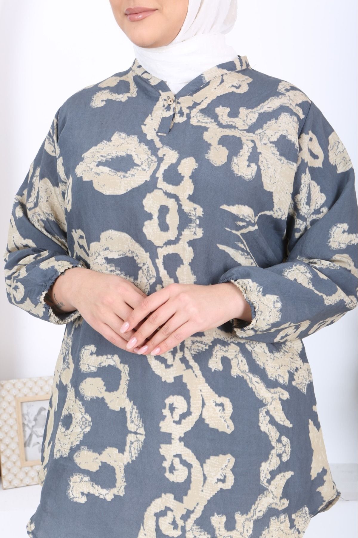 Tunikteks-Modal woven viscose soft kumas tunic 5
