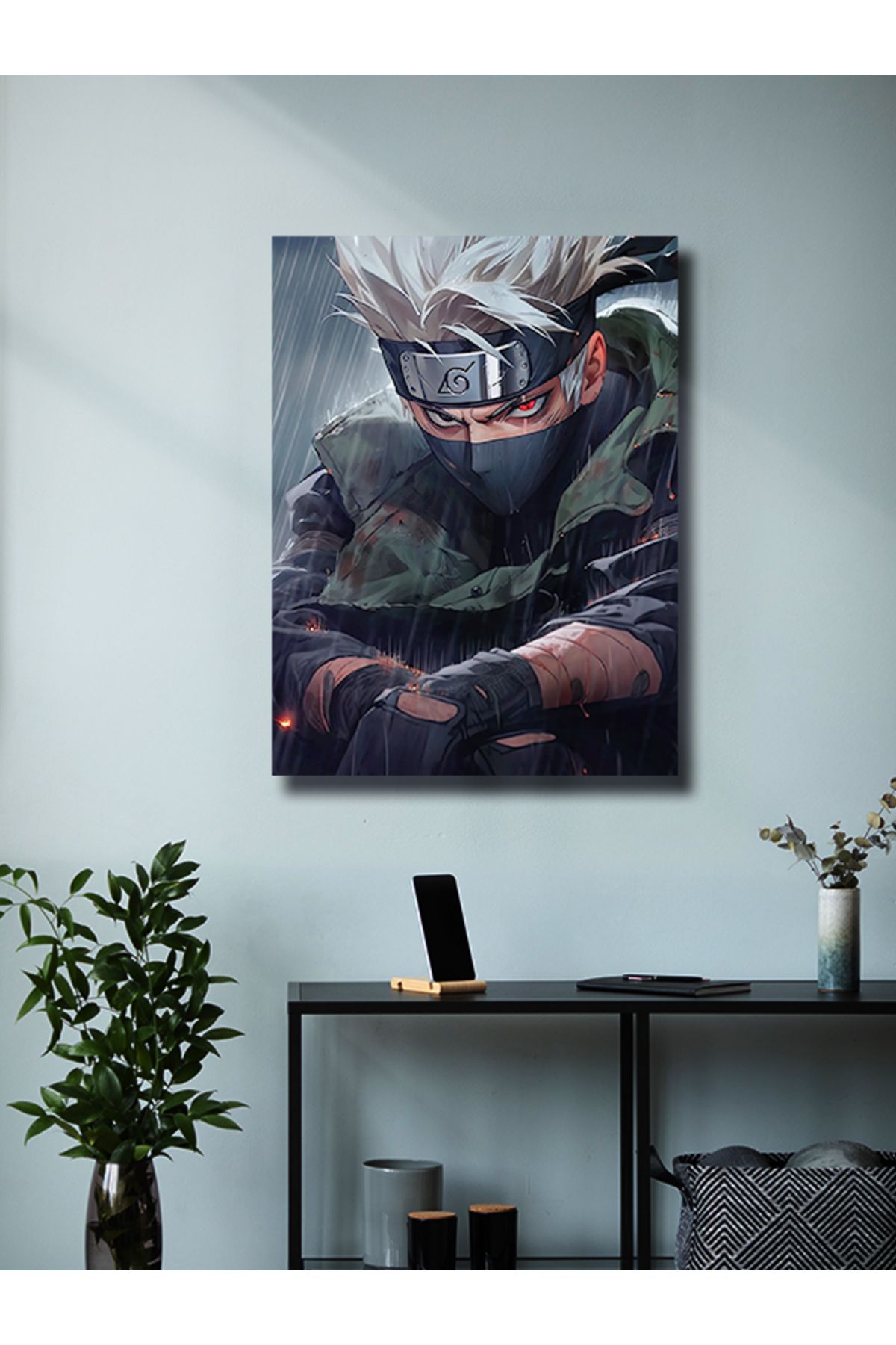 ZNC-Naruto Kakashi Hatake - Custom Design Paper Poster Duar Art 2