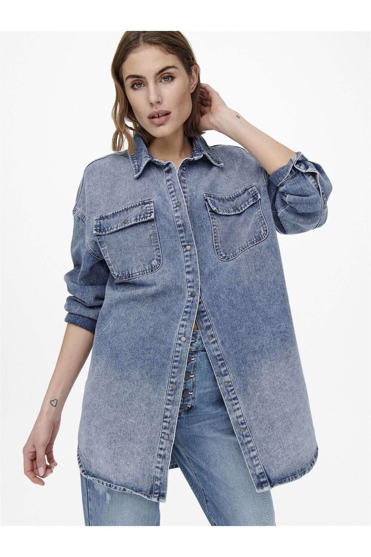 ONLY-Jeanshemd Onlkasia Jeanshemd 6