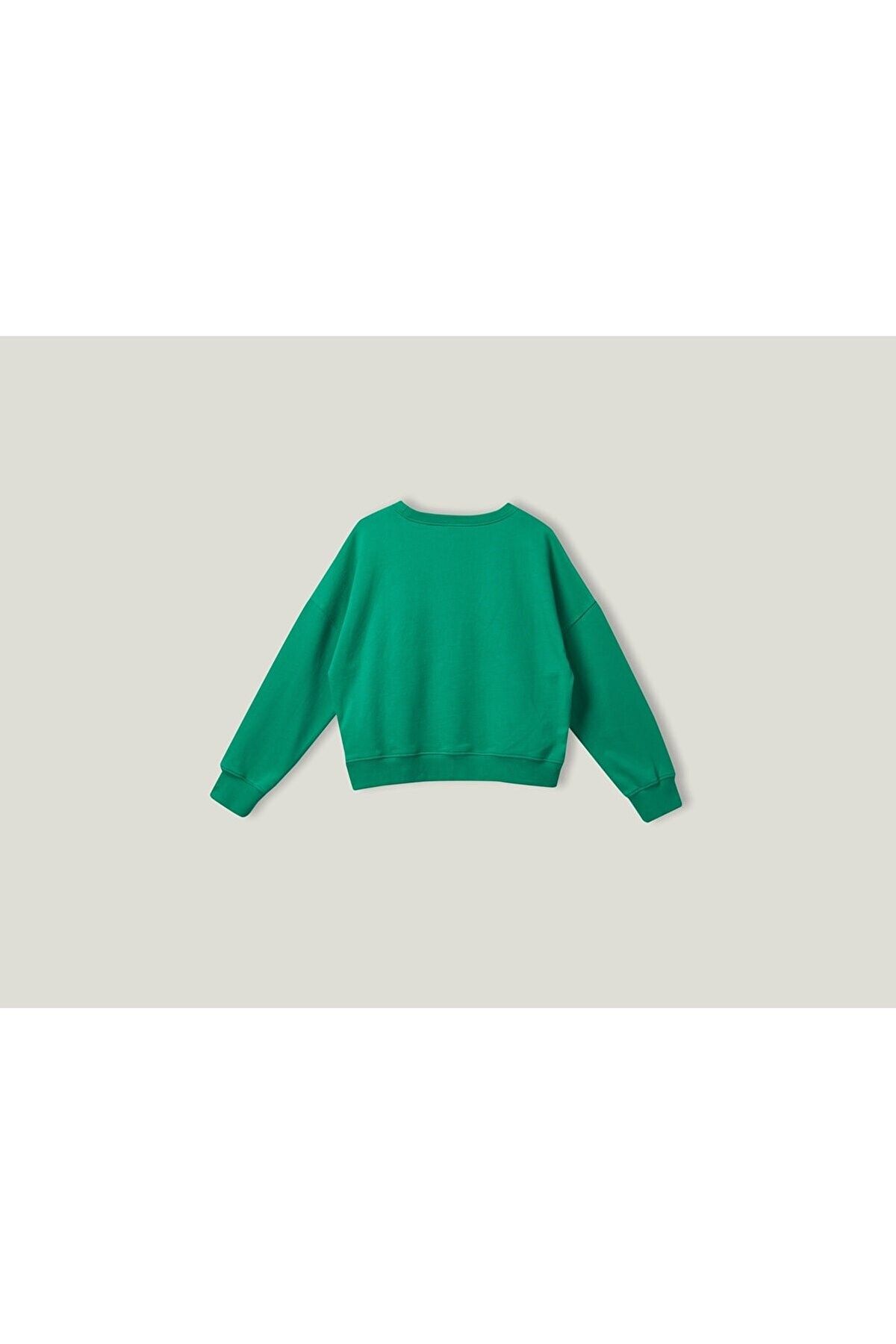 Benetton green 2025 sweatshirt