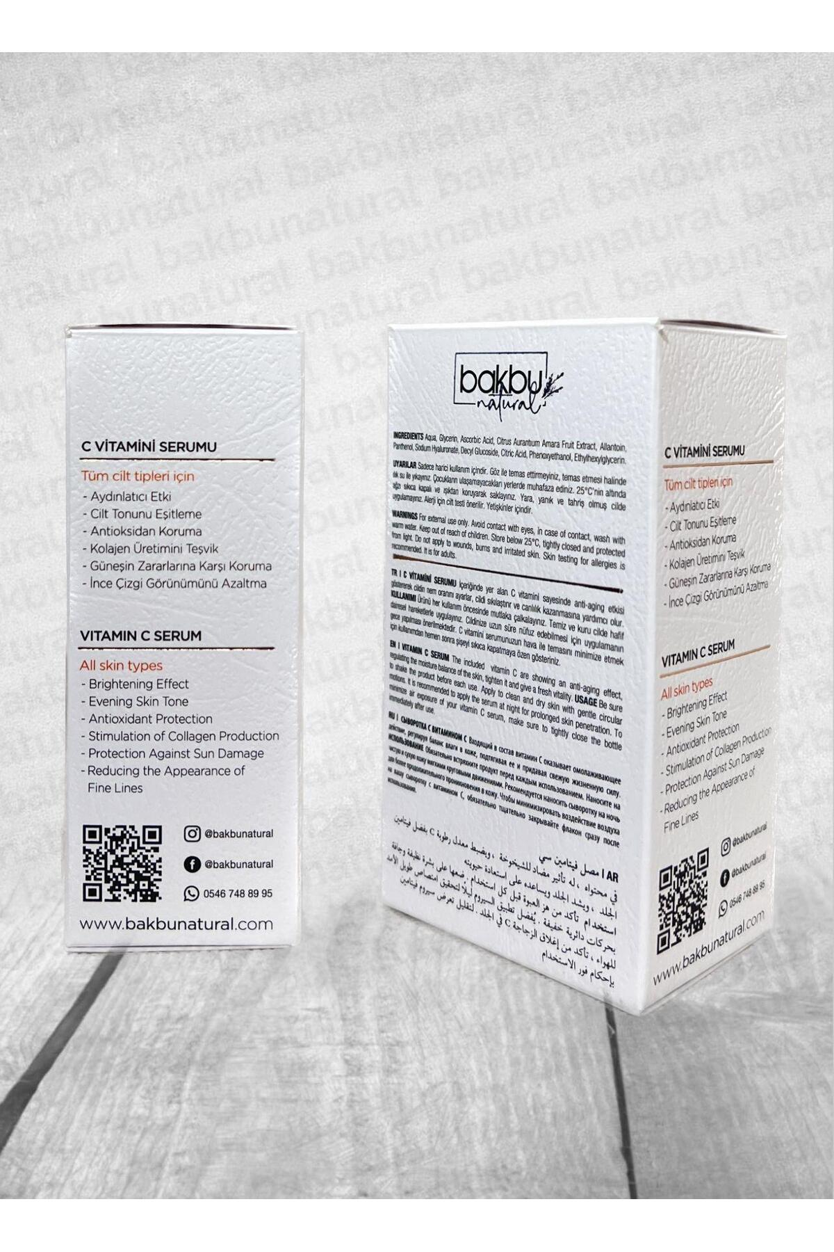 C Vitamin Aydınlatıcı Serum 30 ML — cvitamin1 — تصویر 3 از 3