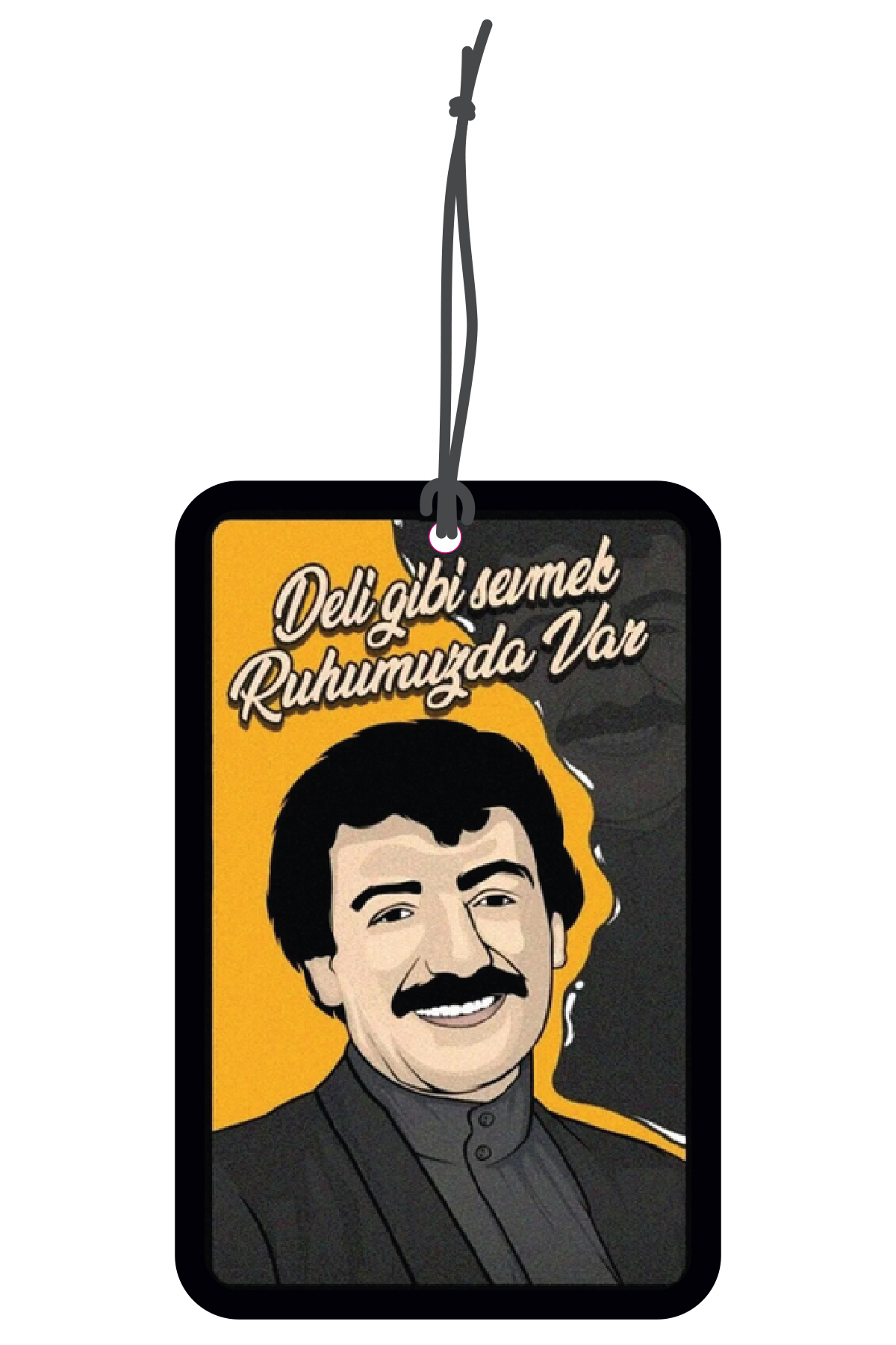 1001MODEL Müslüm Gürses Deli Gibi Sevmek Tasarımlı Dekoratif Oto Kokusu ve Oto Aksesuarı