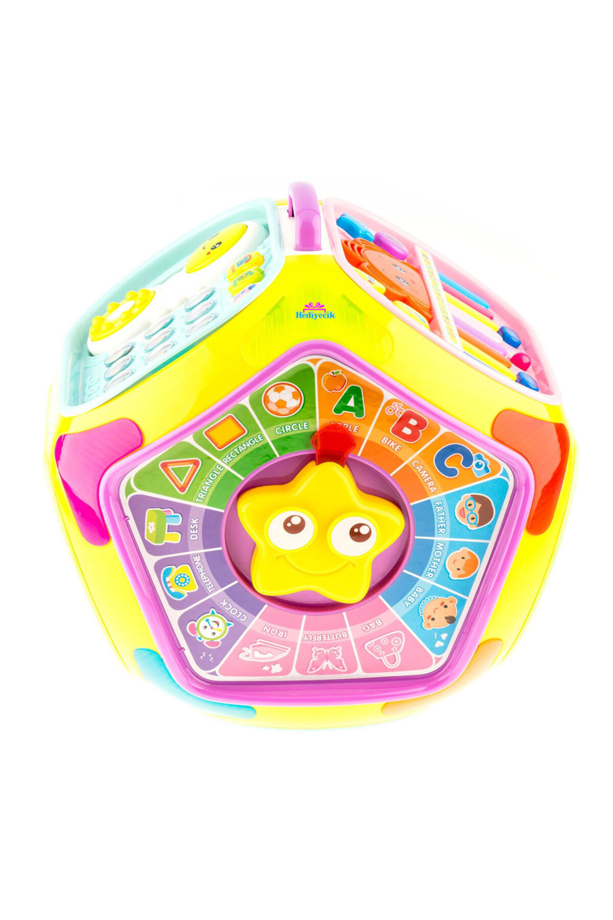 hediyecik Oyuncak Akıllı Ev 6in1 Çocuk Aktivite Merkezi Oyun Seti +18 Ay fotoğrafı 5 (önizleme)