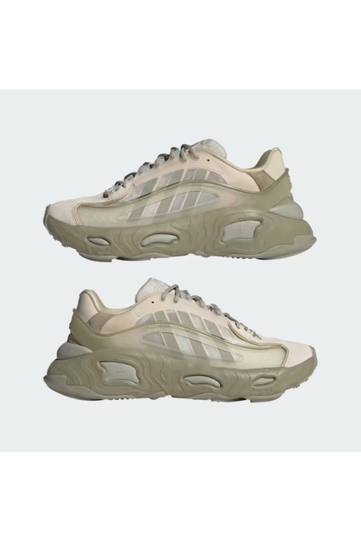 کفش پیاده روی کرمی مردانه و زنانه ورزشی روزانه Oznova GW9745 adidas